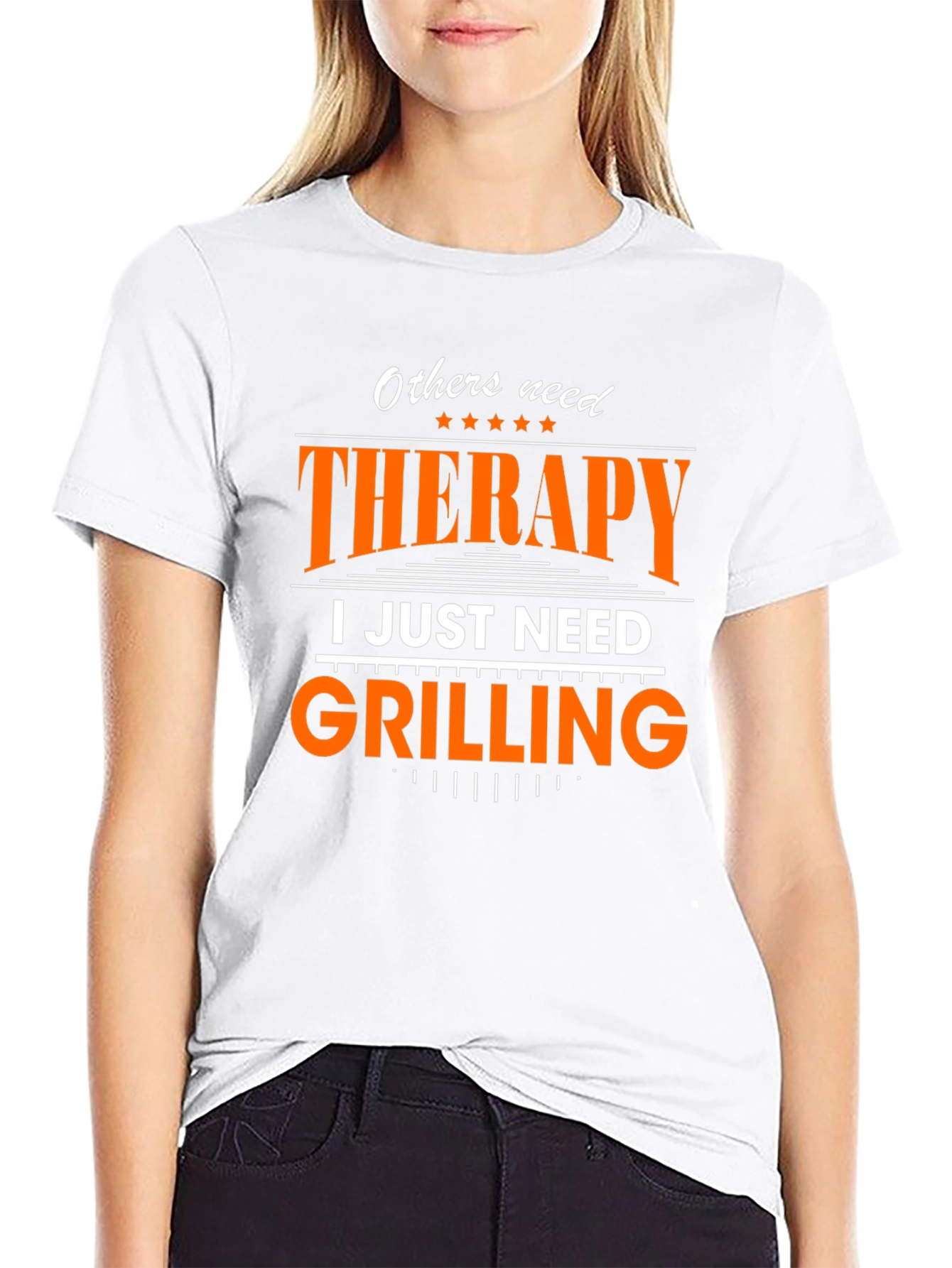 Therapy Grilling Black T-Shirt