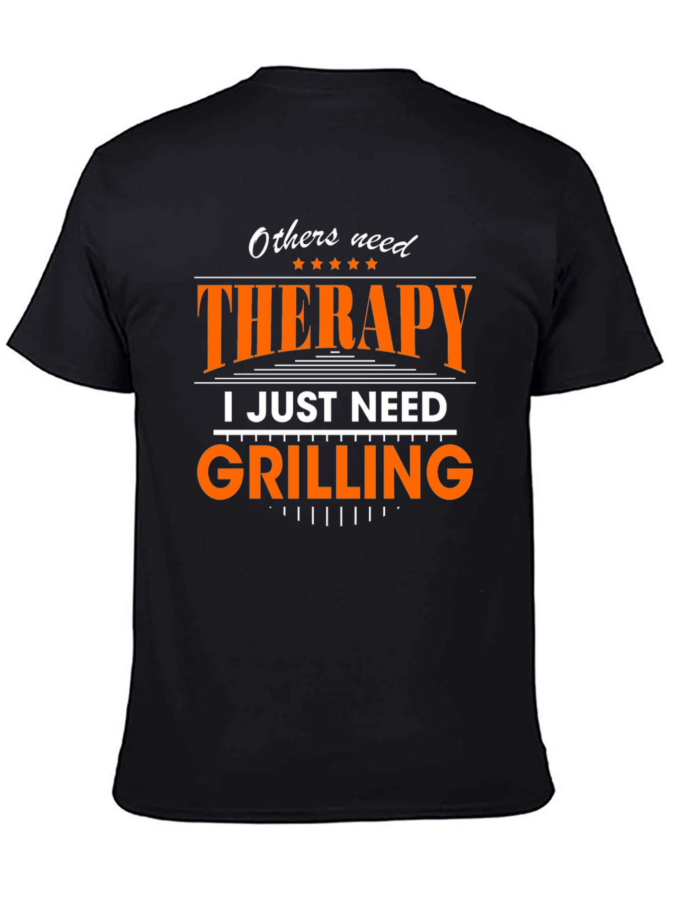Therapy Grilling Black T-Shirt