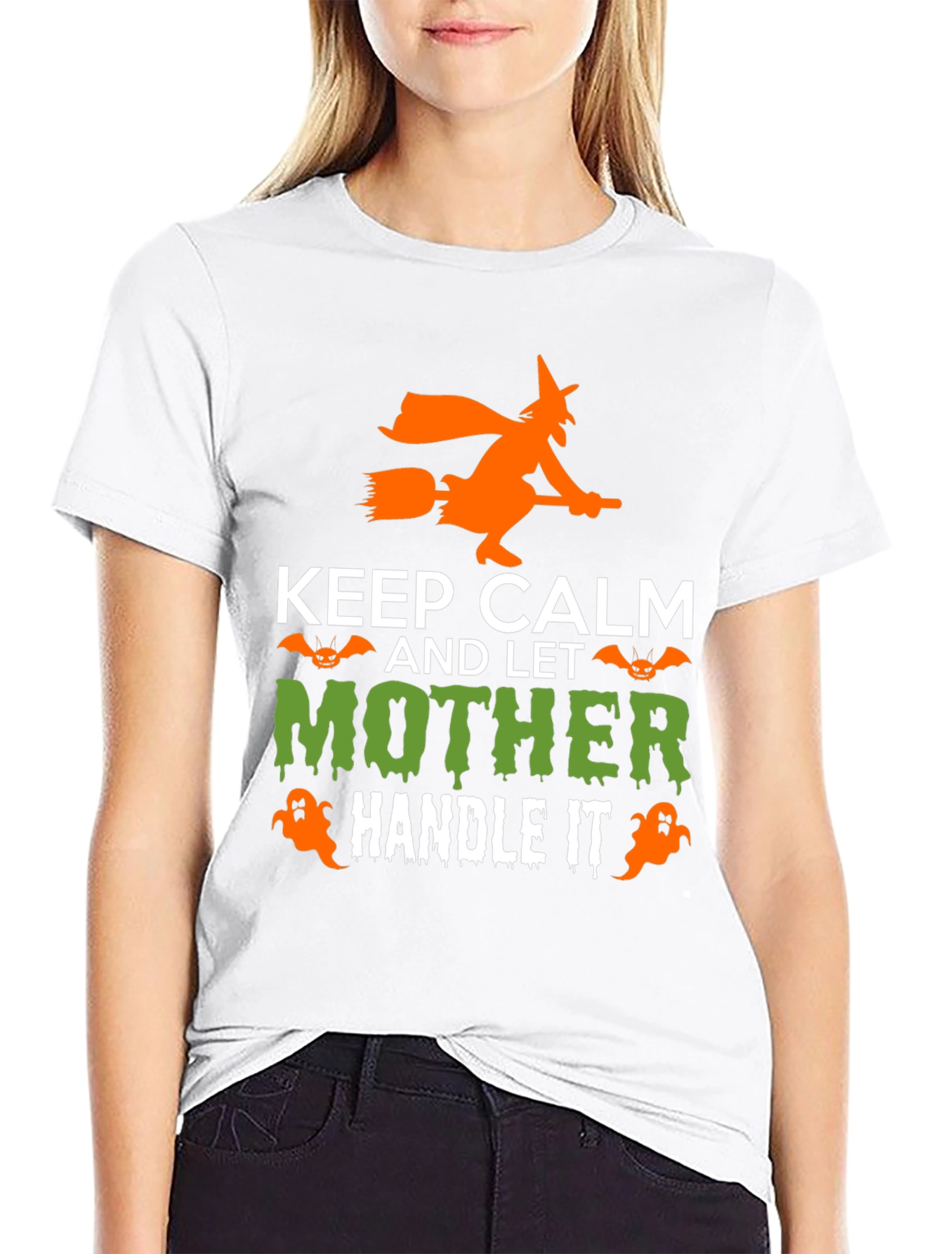 Keep Calm Mother Handle It Halloween T-Shirt