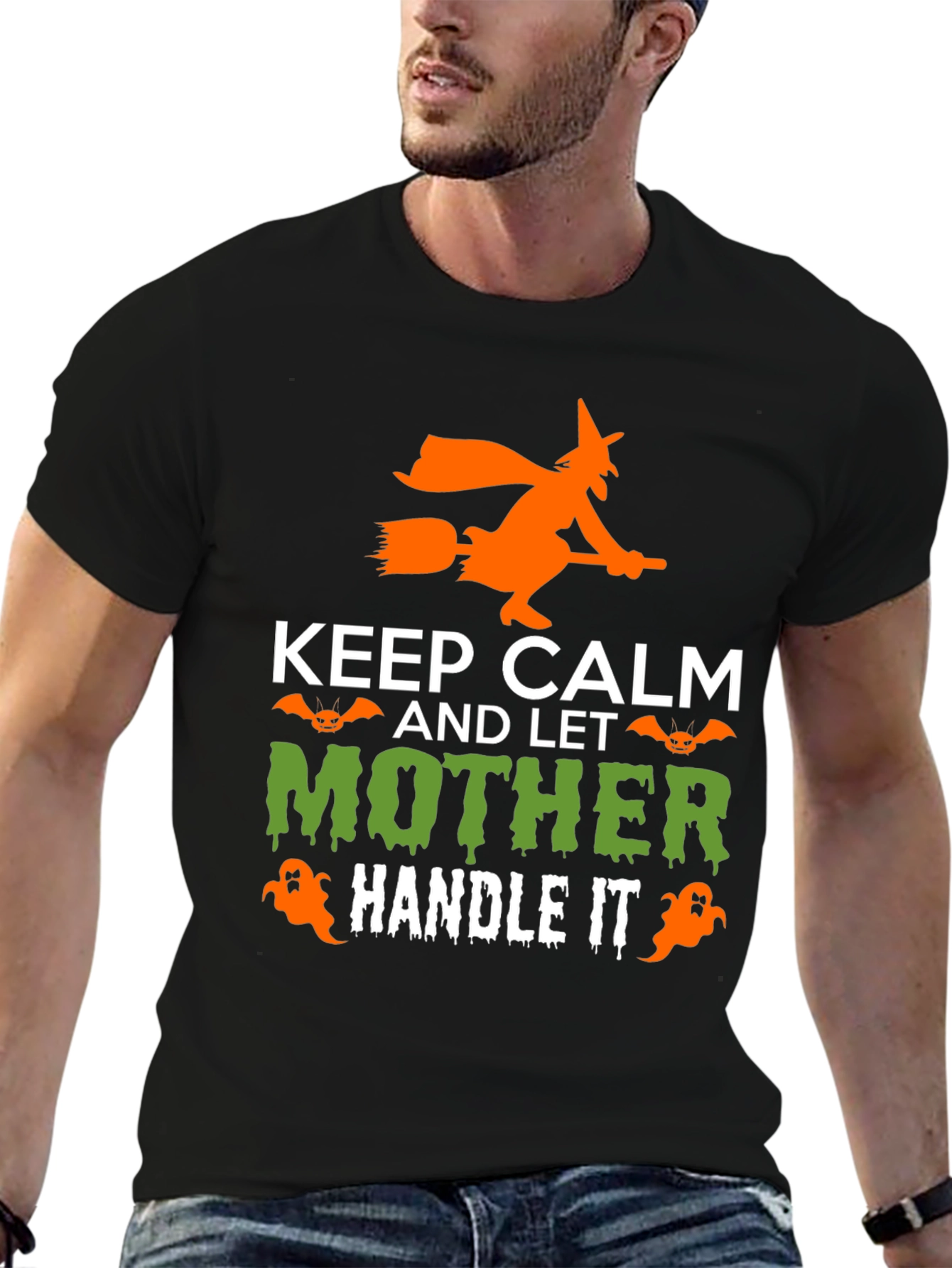 Keep Calm Mother Handle It Halloween T-Shirt