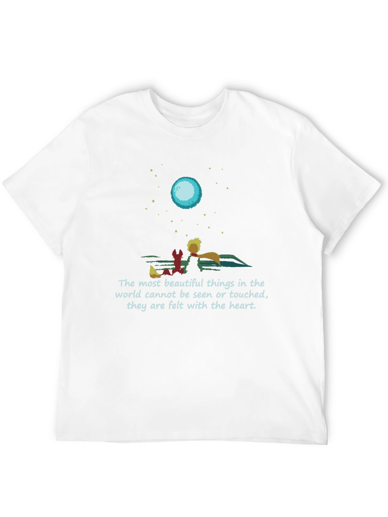 Little Prince T-Shirt: Felt With The Heart