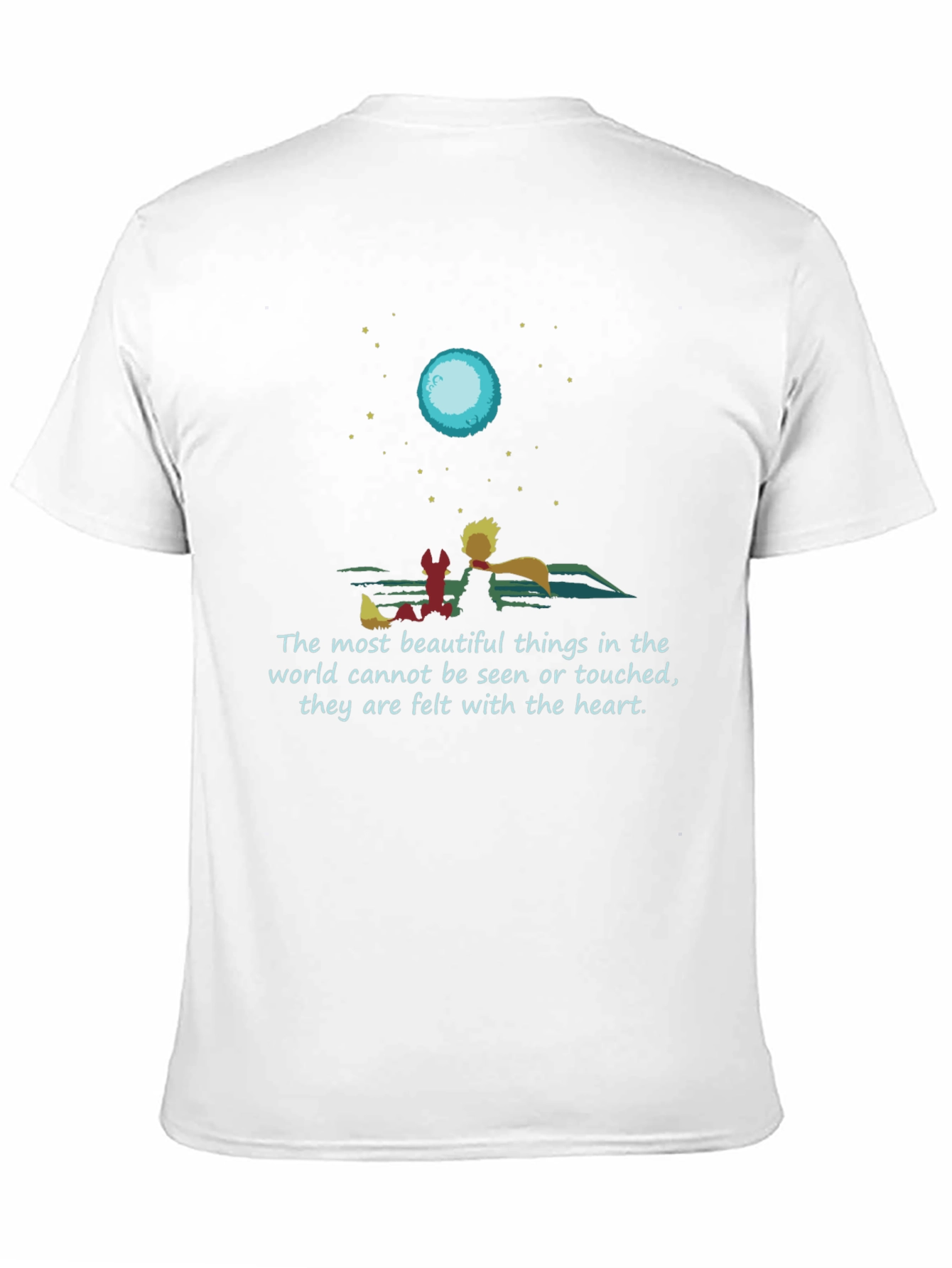 Little Prince T-Shirt: Felt With The Heart