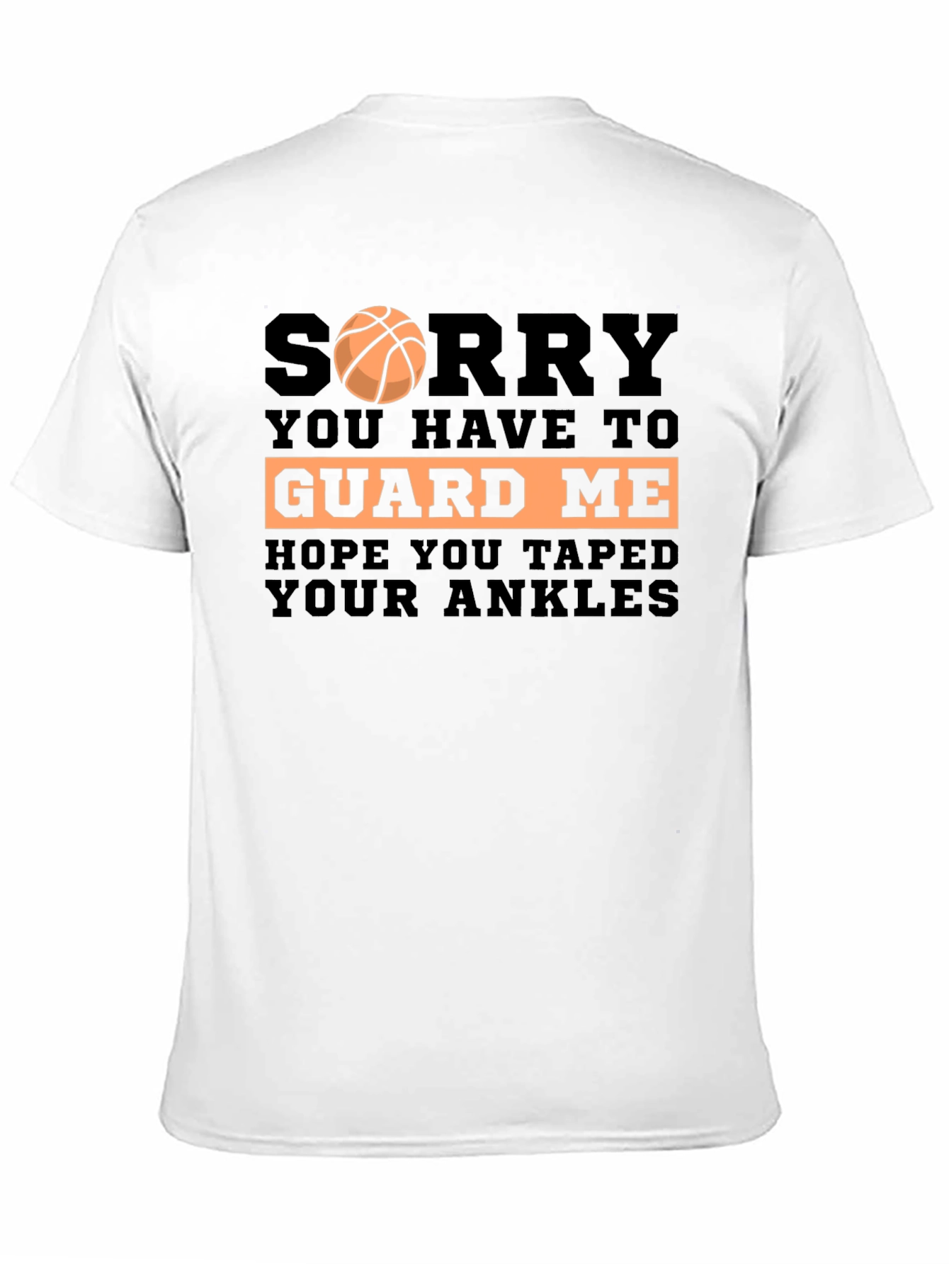Funny Basketball Player Graphic T-Shirt