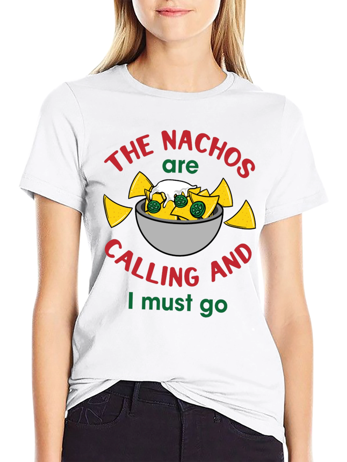Nachos are Calling T-Shirt - Funny Foodie Tee