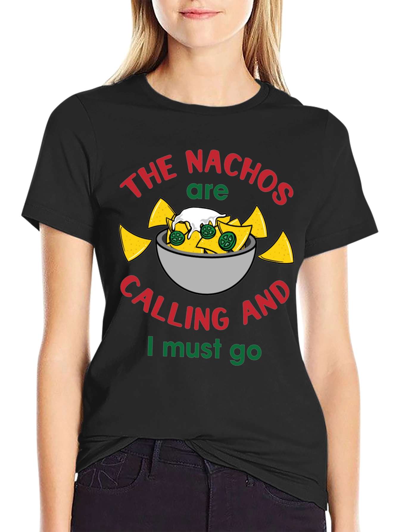 Nachos are Calling T-Shirt - Funny Foodie Tee