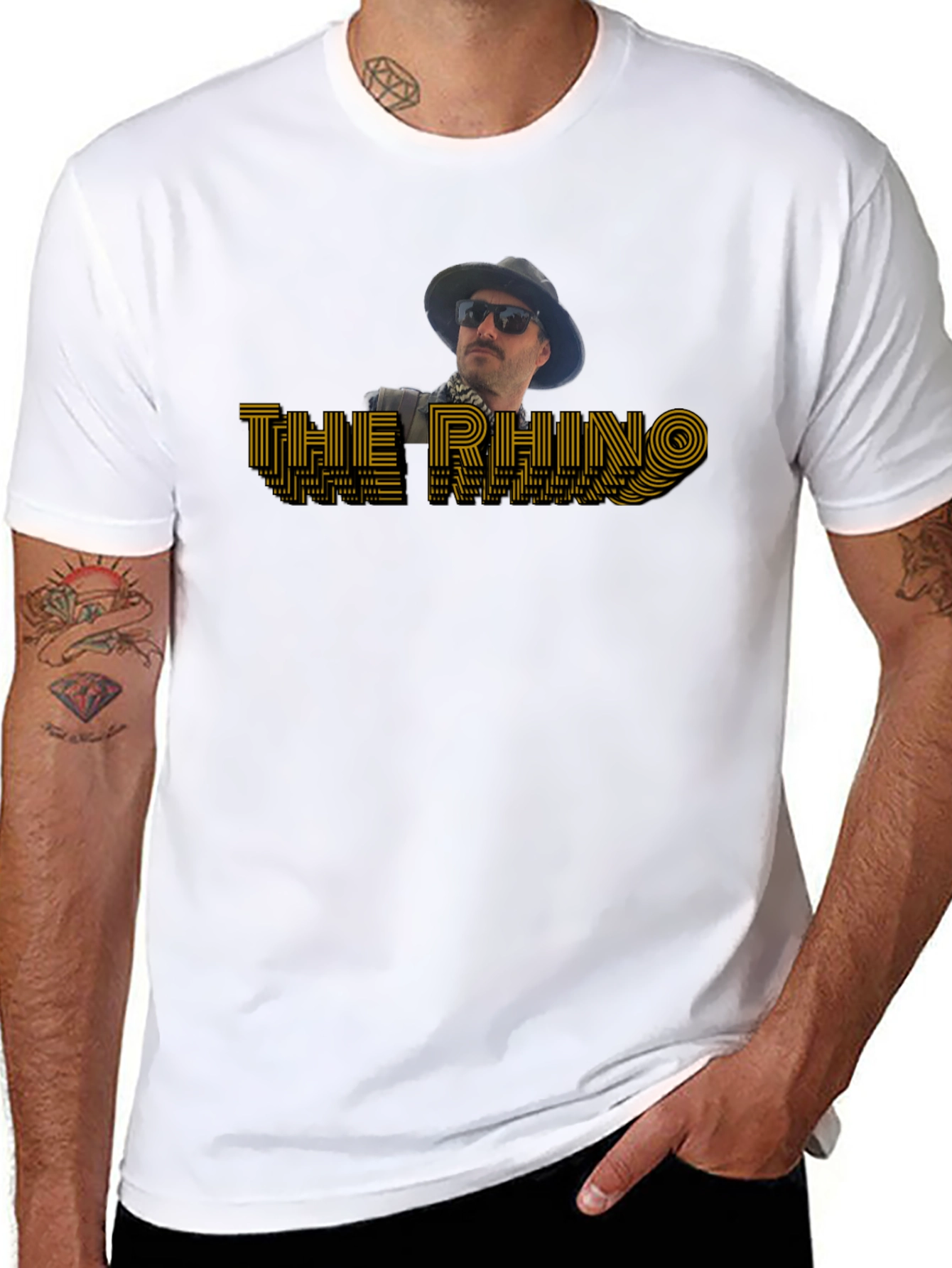 The Rhino T-Shirt - Black
