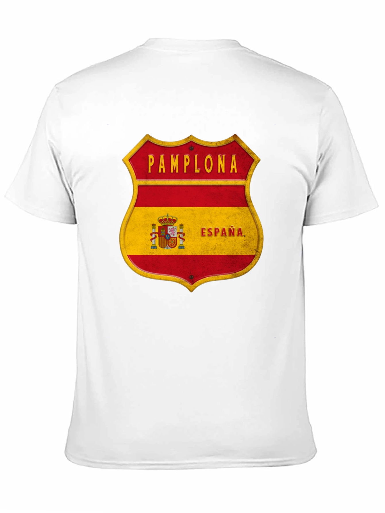 Pamplona Espana Shield T-Shirt