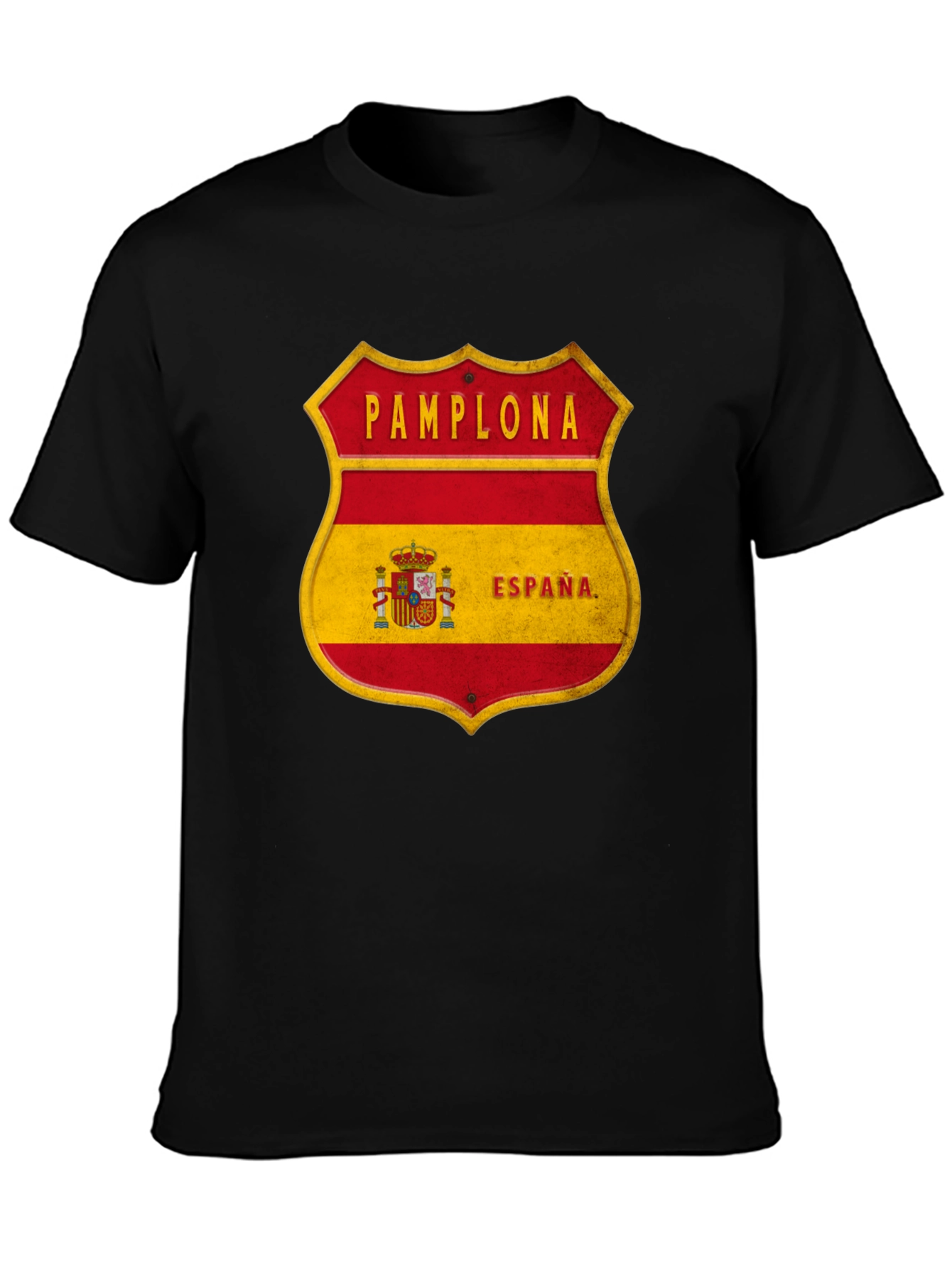 Pamplona Espana Shield T-Shirt