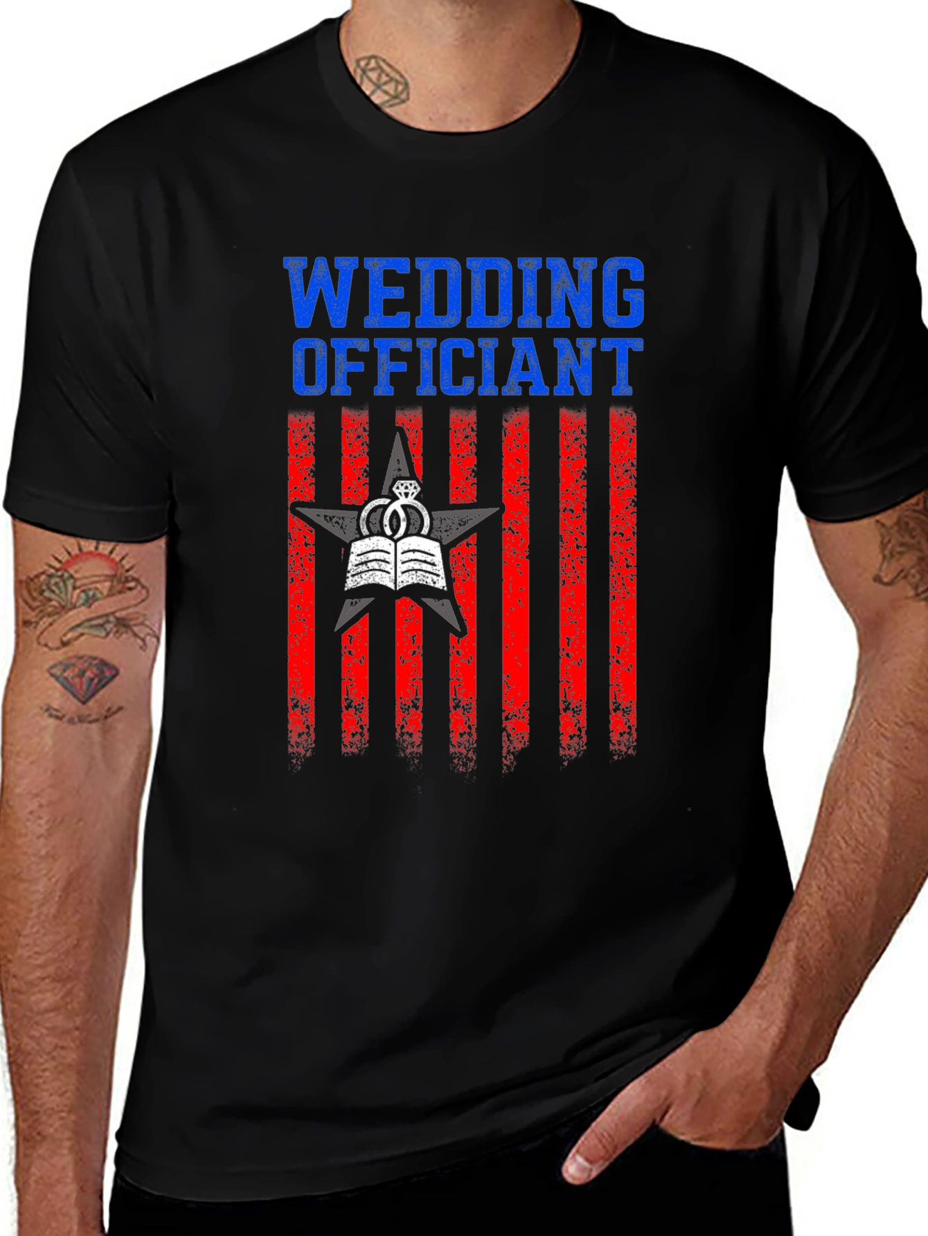 Wedding Officiant Graphic T-Shirt