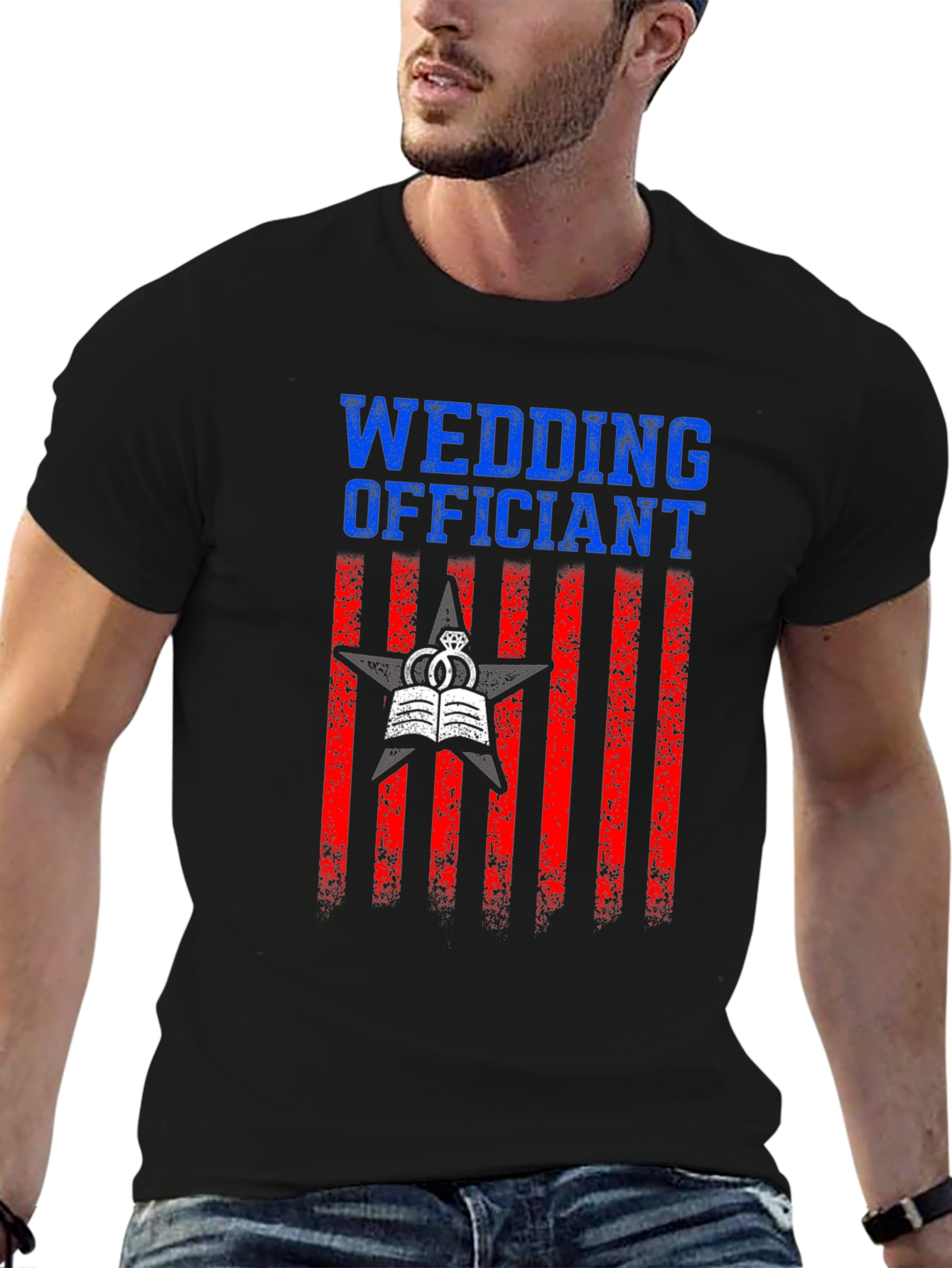 Wedding Officiant Graphic T-Shirt