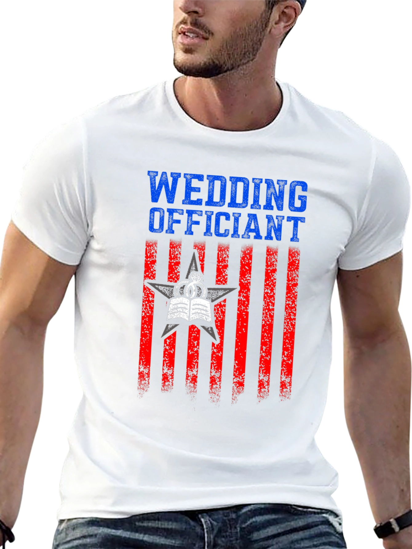 Wedding Officiant Graphic T-Shirt