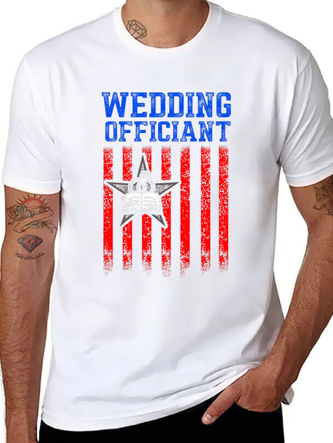 Wedding Officiant Graphic T-Shirt