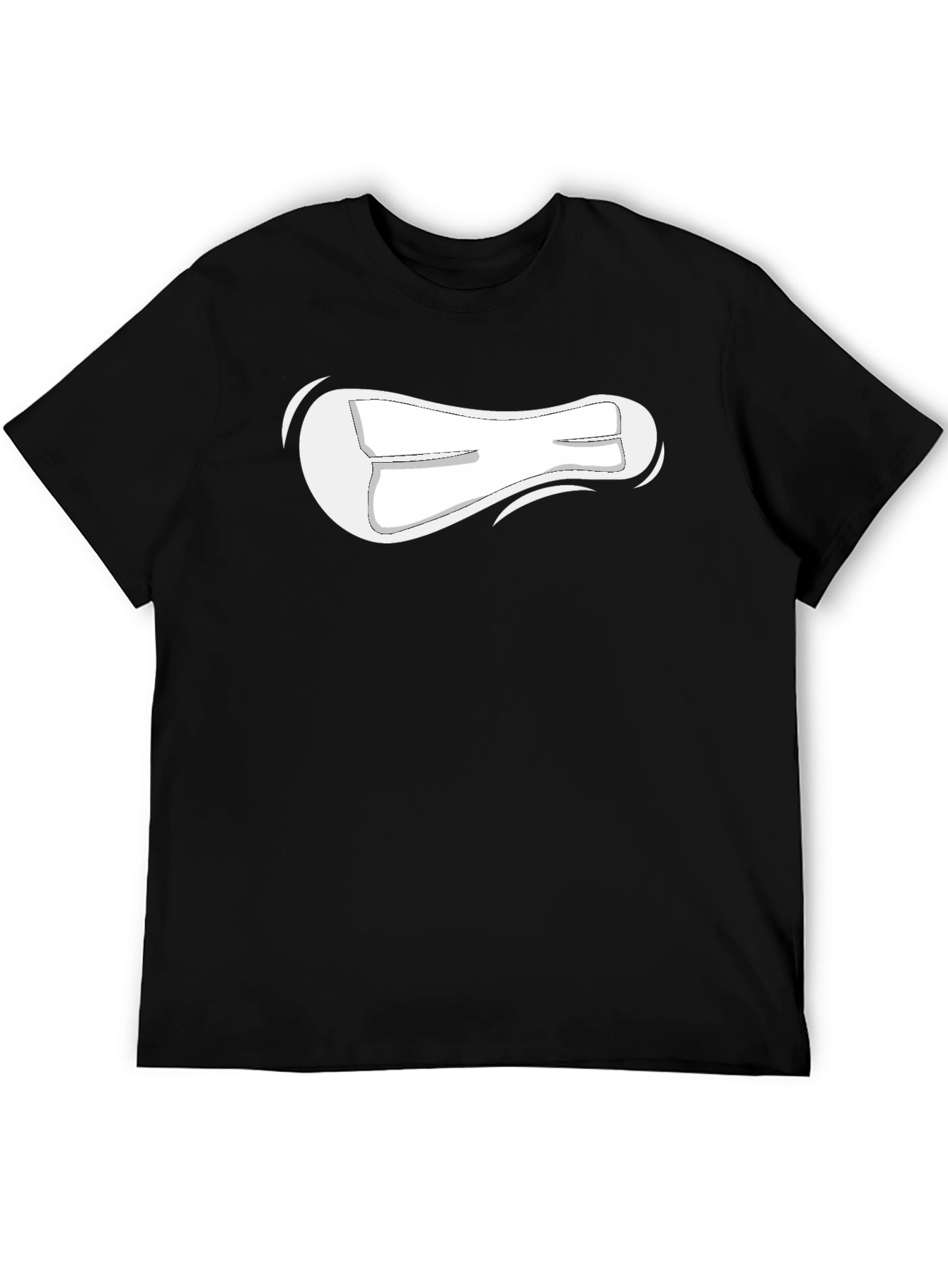 Funny Meat Cut T-Shirt - Black