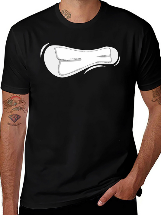 Funny Meat Cut T-Shirt - Black