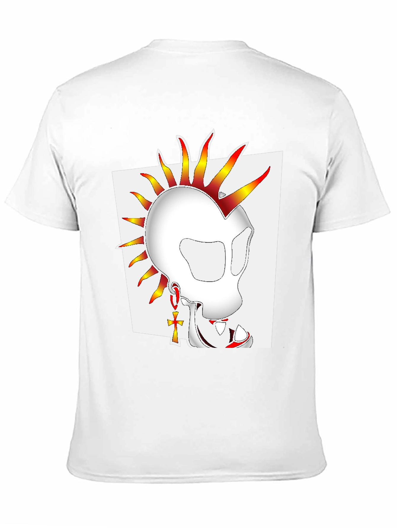 Skull Punk Graphic Tee - Edgy Streetwear Style