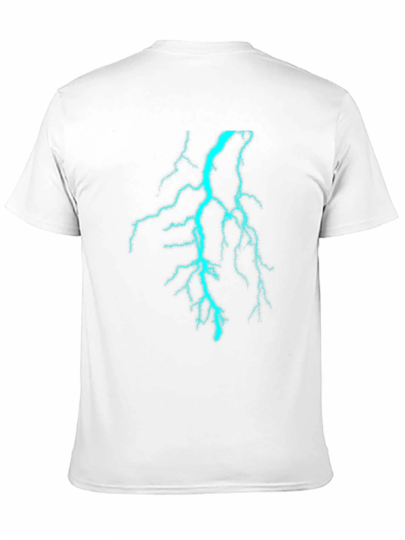 Electric Lightning Bolt Graphic T-Shirt