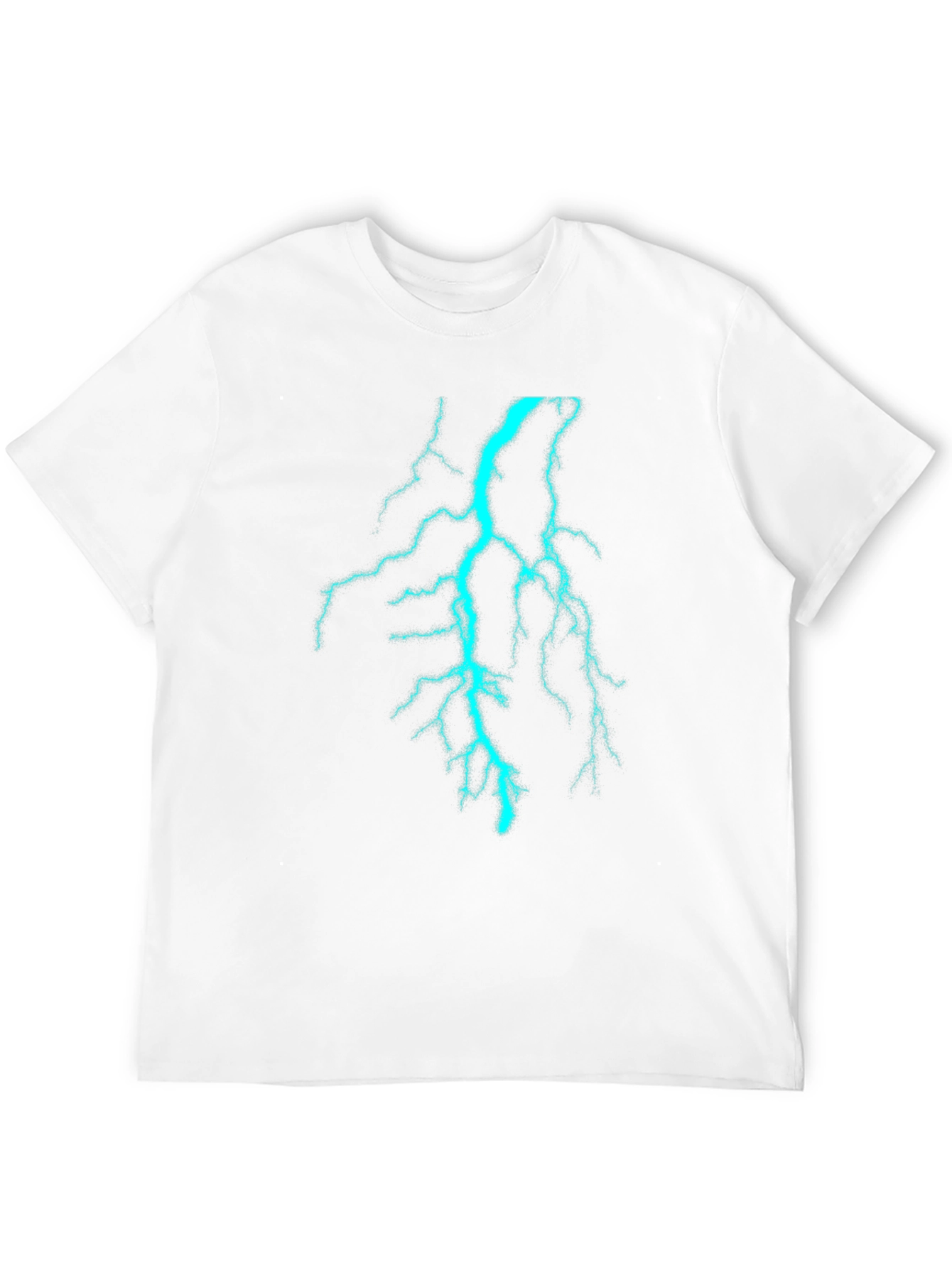 Electric Lightning Bolt Graphic T-Shirt