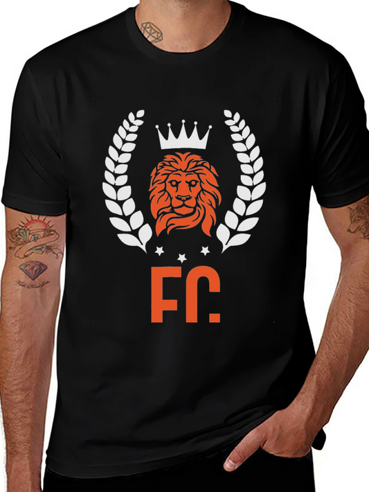 Lion Crown FC Graphic Tee - Black