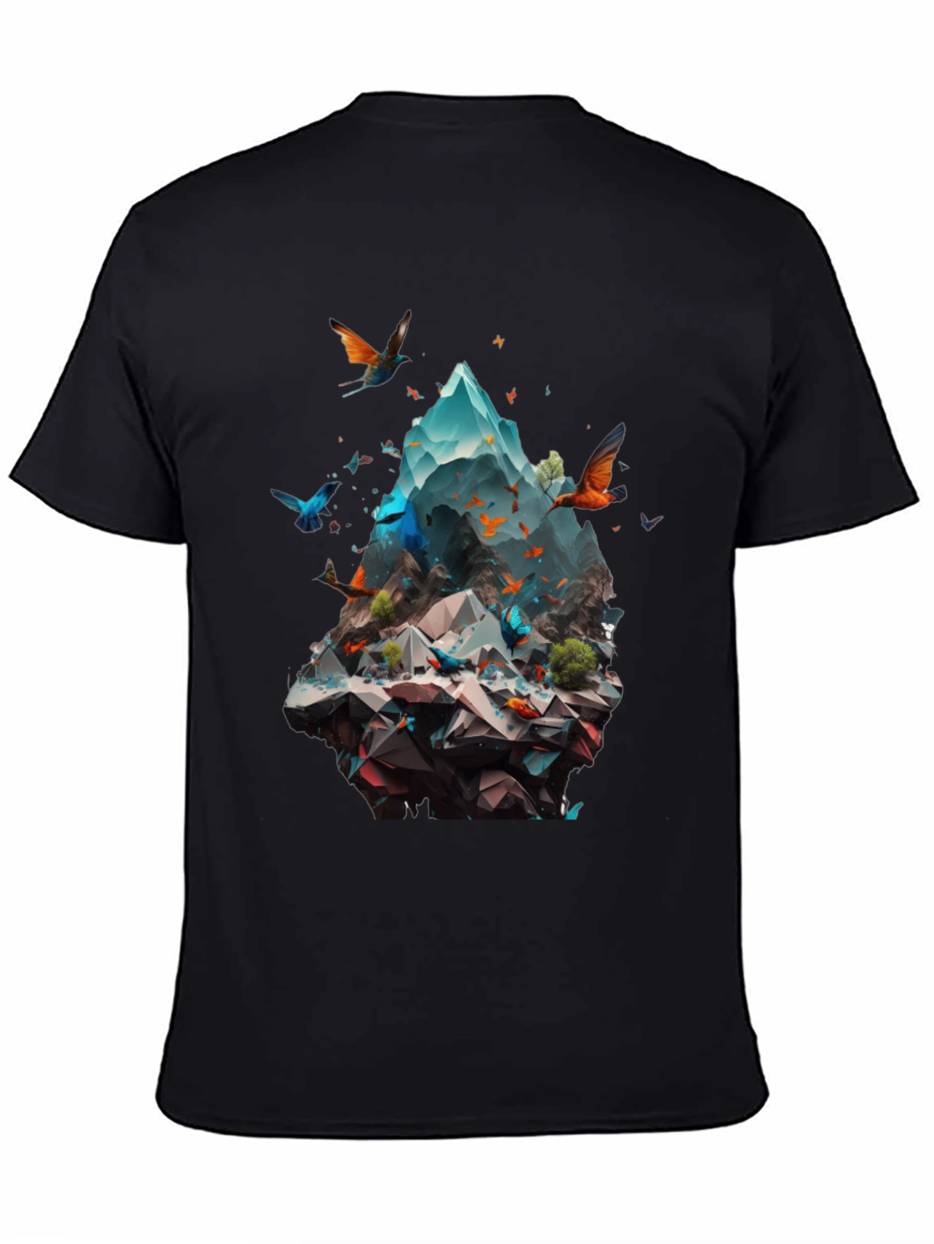Mountain & Butterfly Graphic Tee