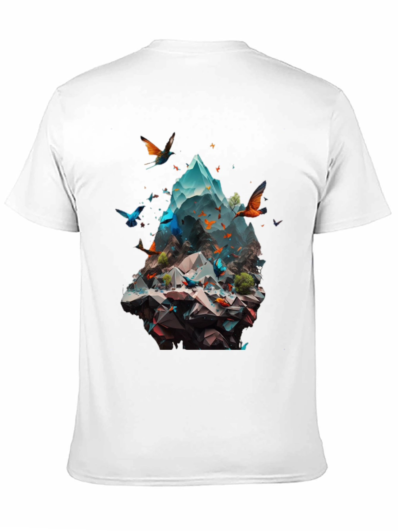 Mountain & Butterfly Graphic Tee