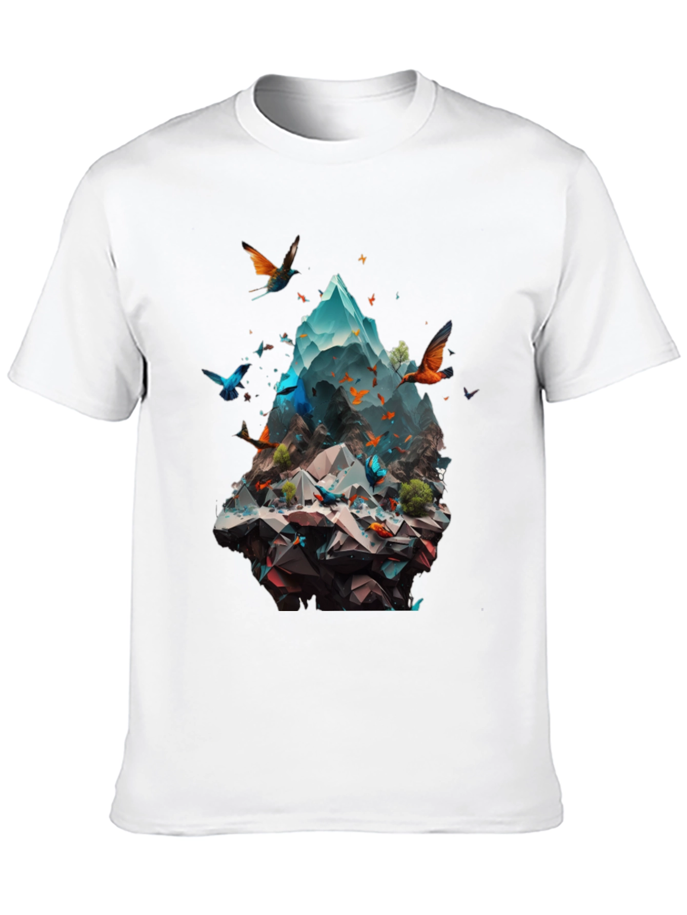 Mountain & Butterfly Graphic Tee