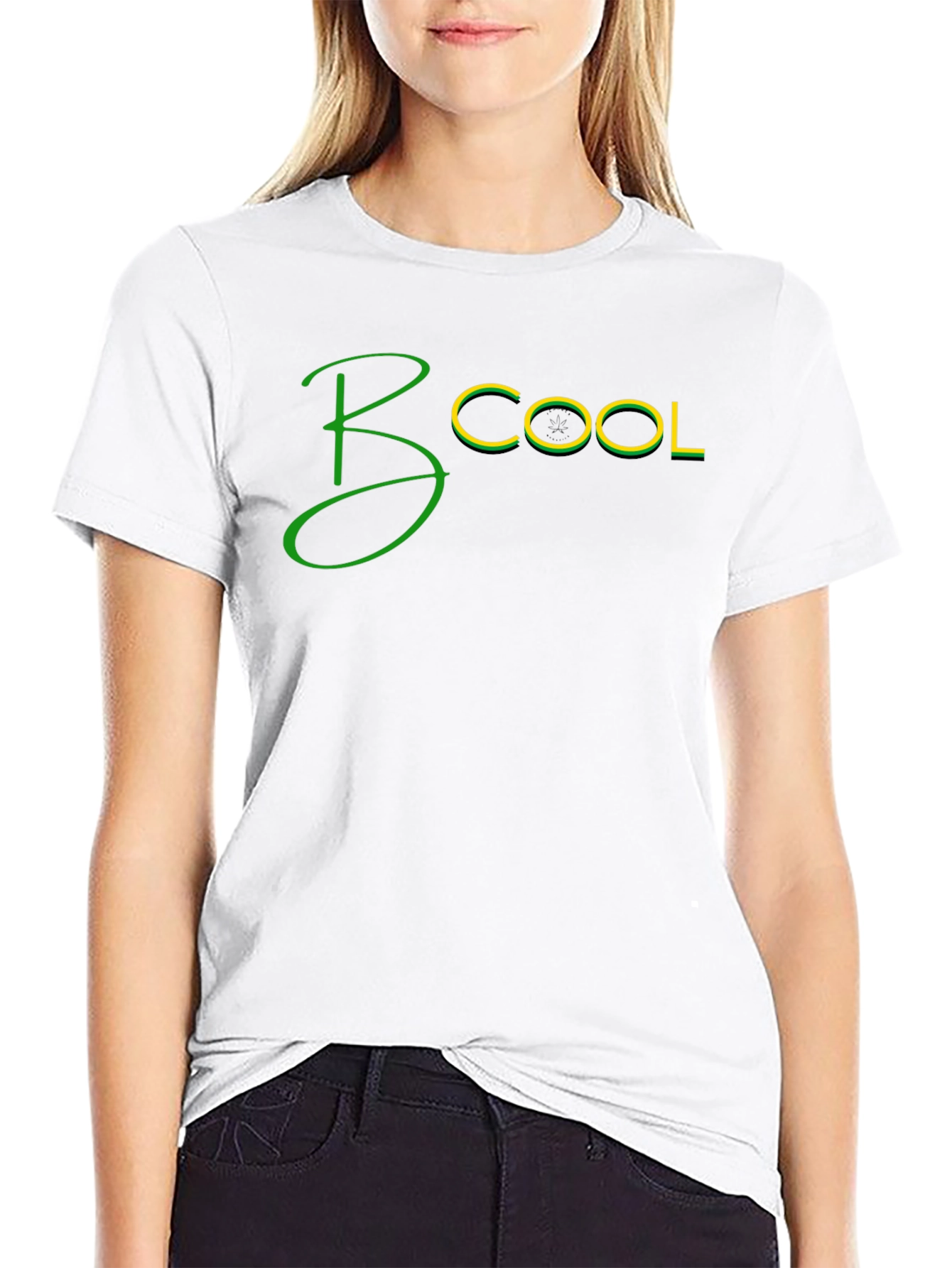 B Cool T-Shirt - Black Casual Tee