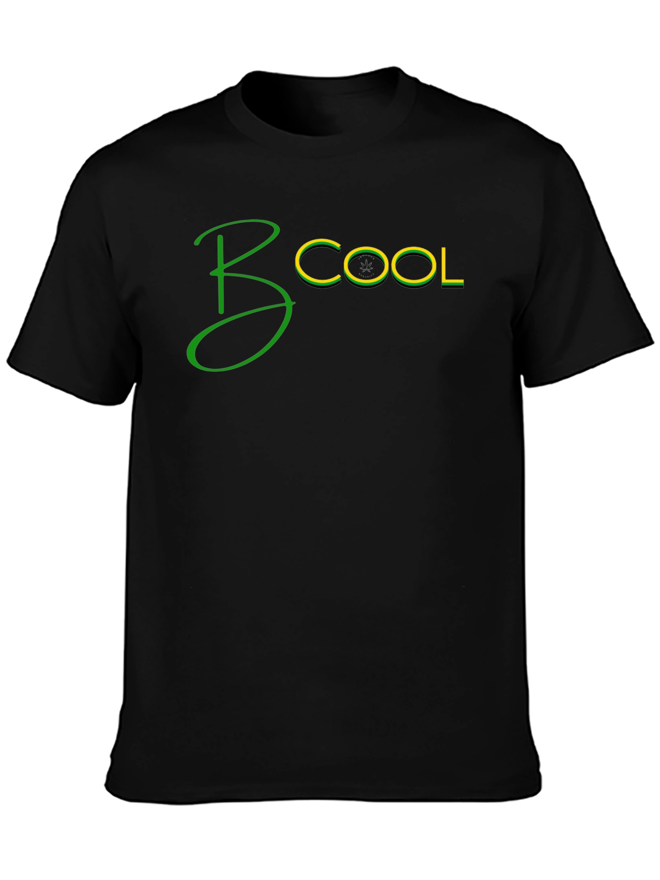 B Cool T-Shirt - Black Casual Tee