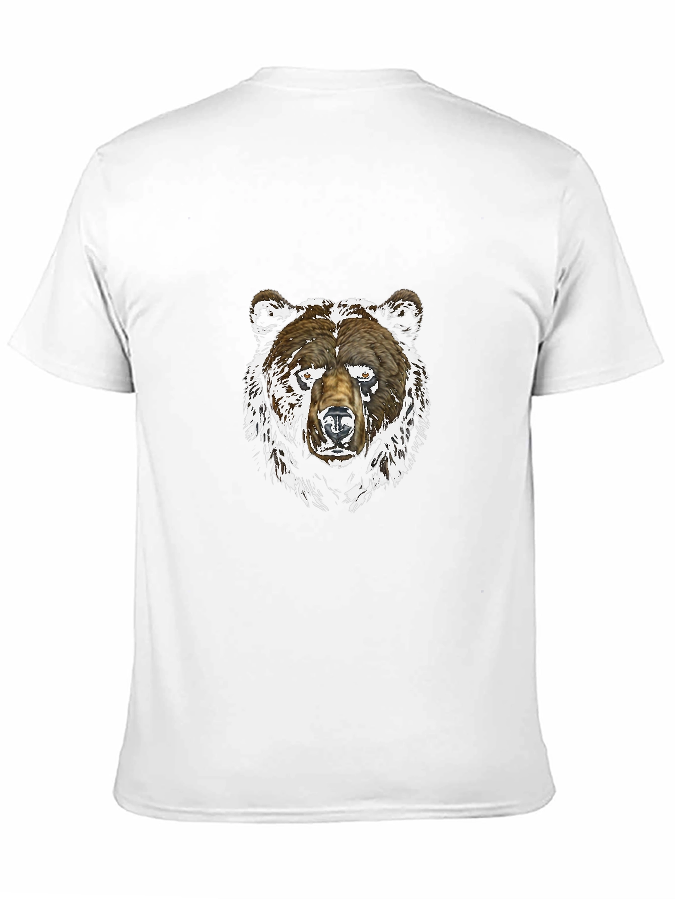 Bear Graphic Black T-Shirt