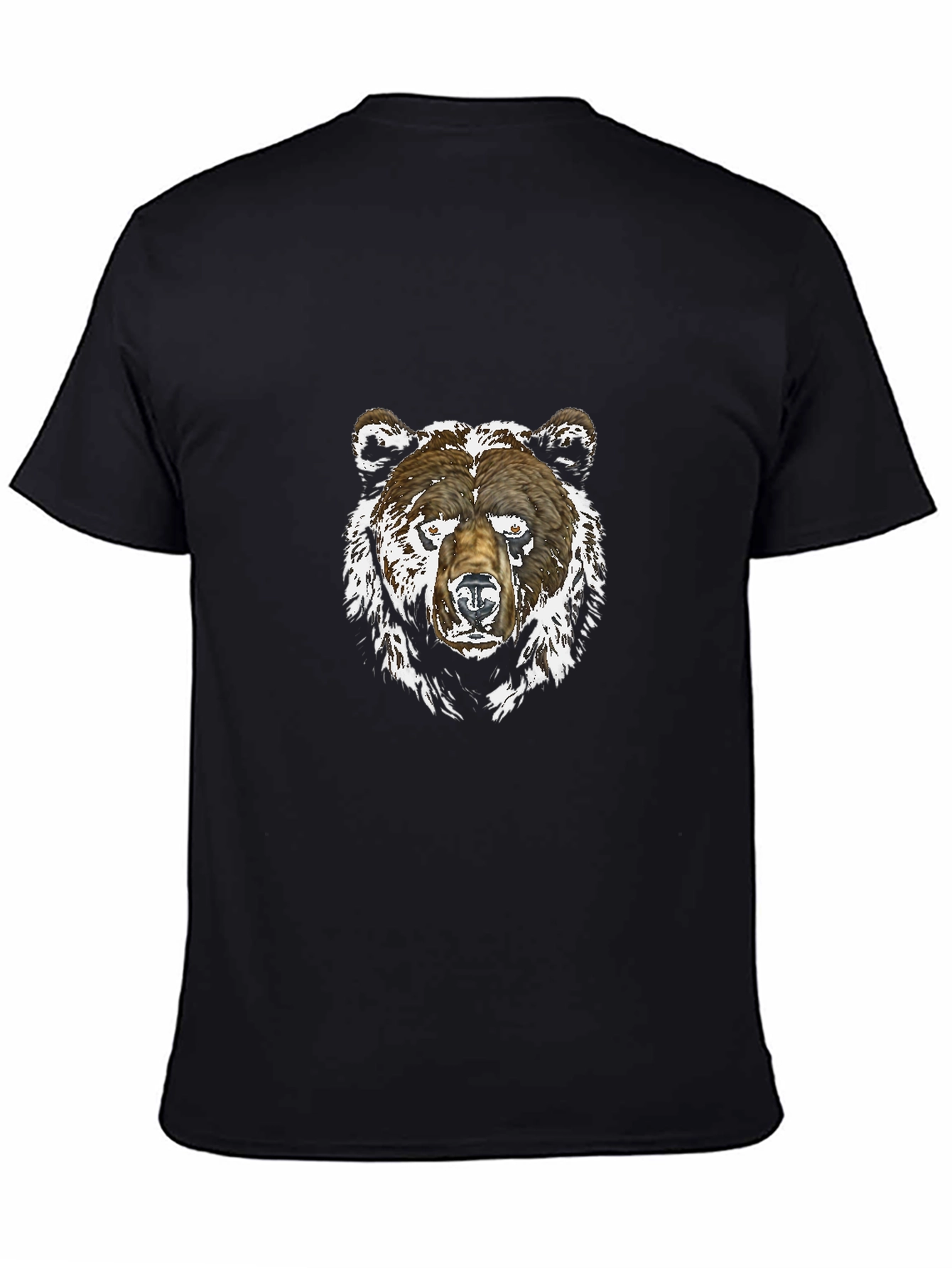Bear Graphic Black T-Shirt