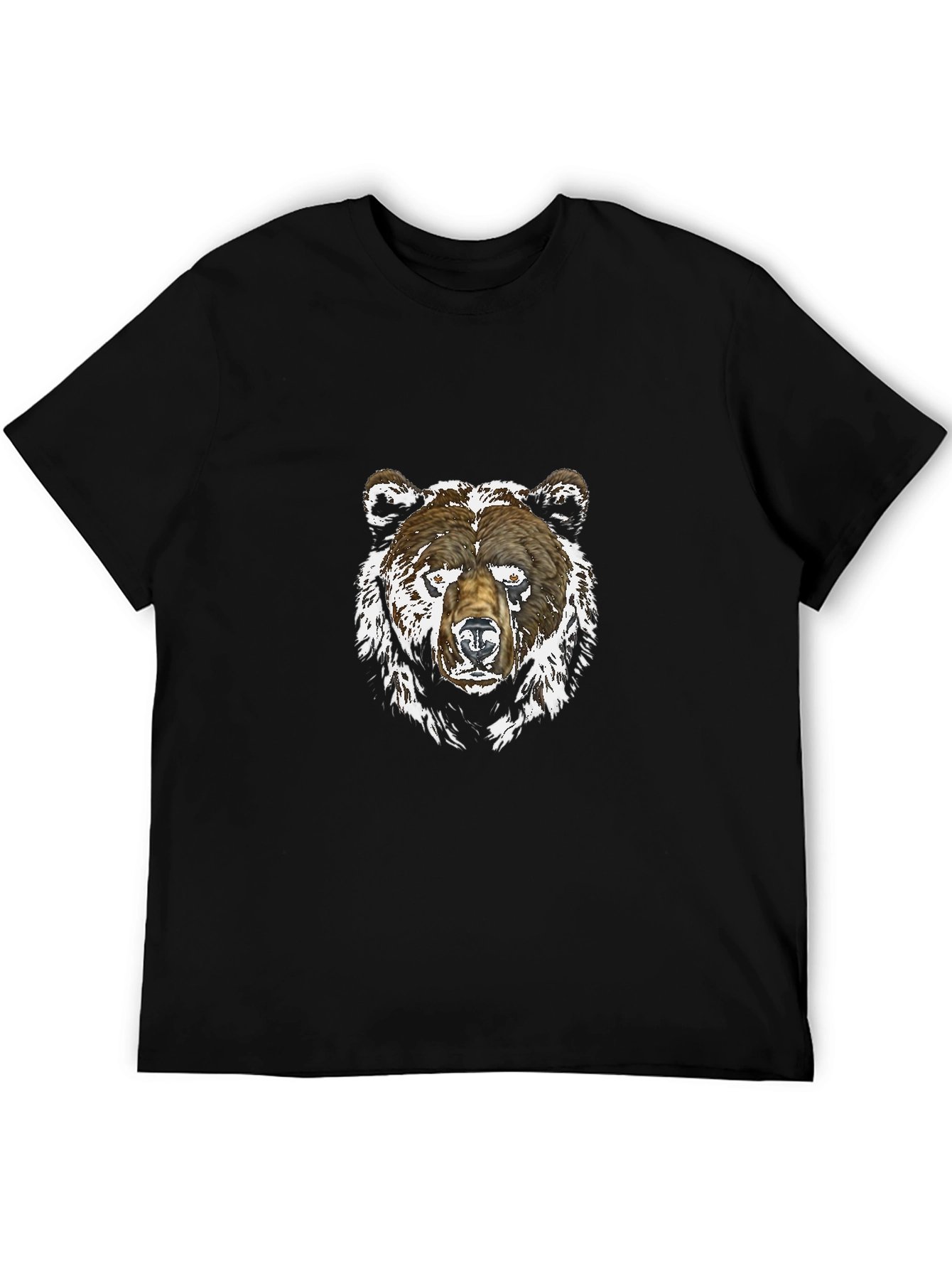 Bear Graphic Black T-Shirt