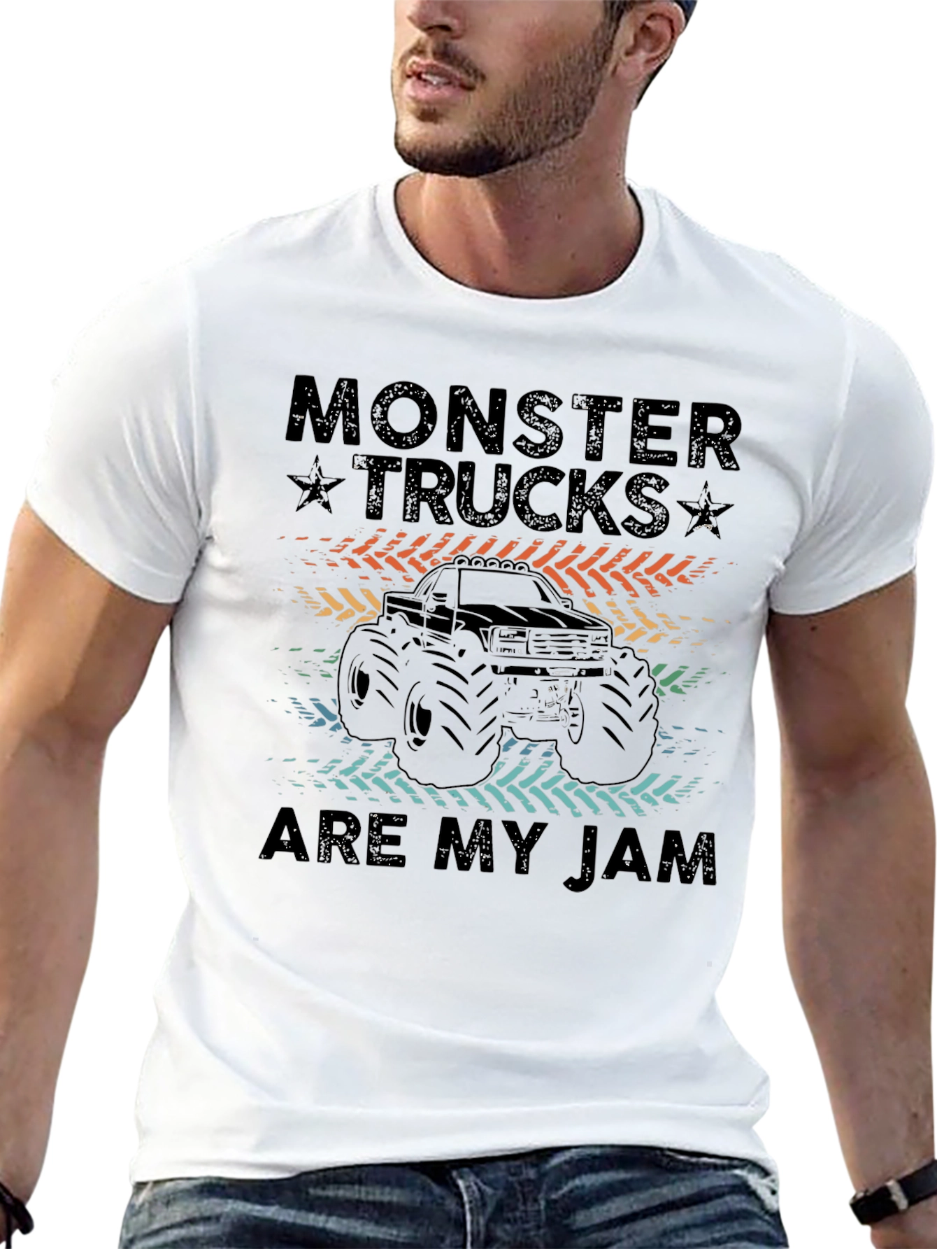 Monster Trucks Are My Jam Graphic Tee