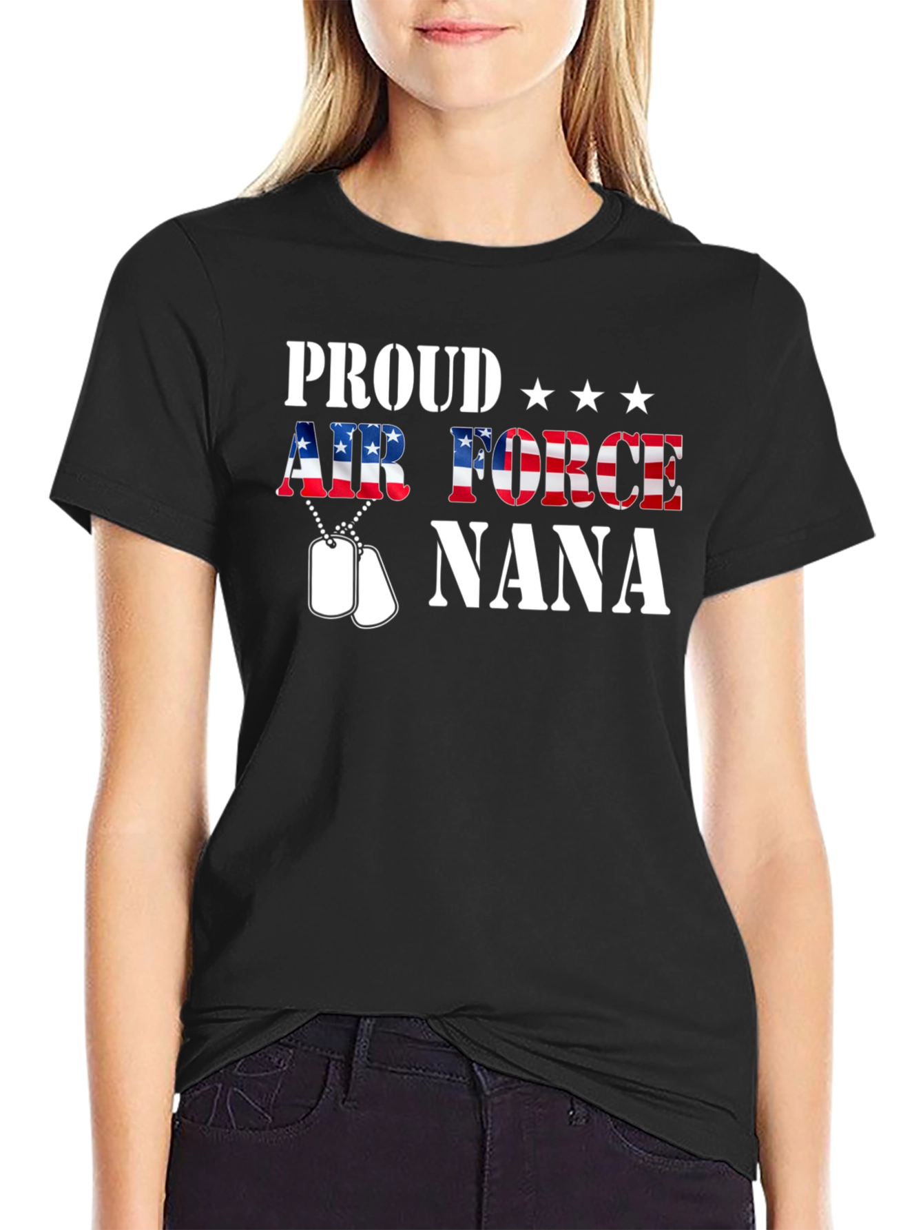 Proud Air Force Nana T-Shirt