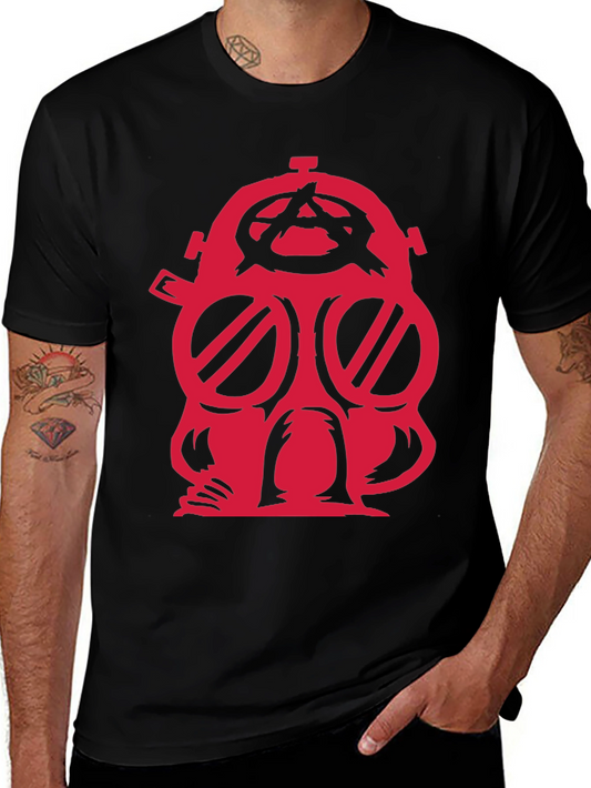 Anarchy Mask T-Shirt - Bold Graphic Tee