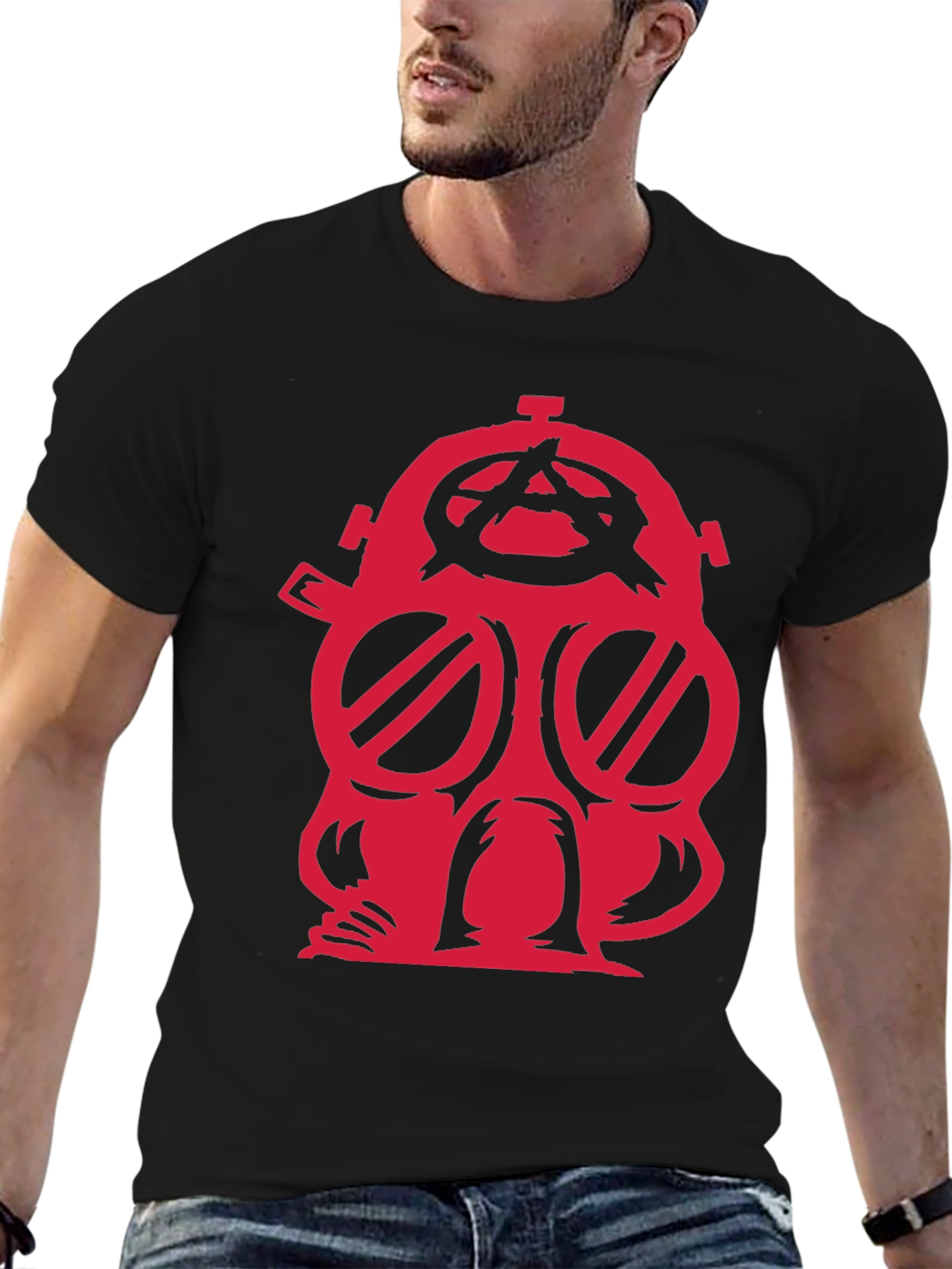 Anarchy Mask T-Shirt - Bold Graphic Tee