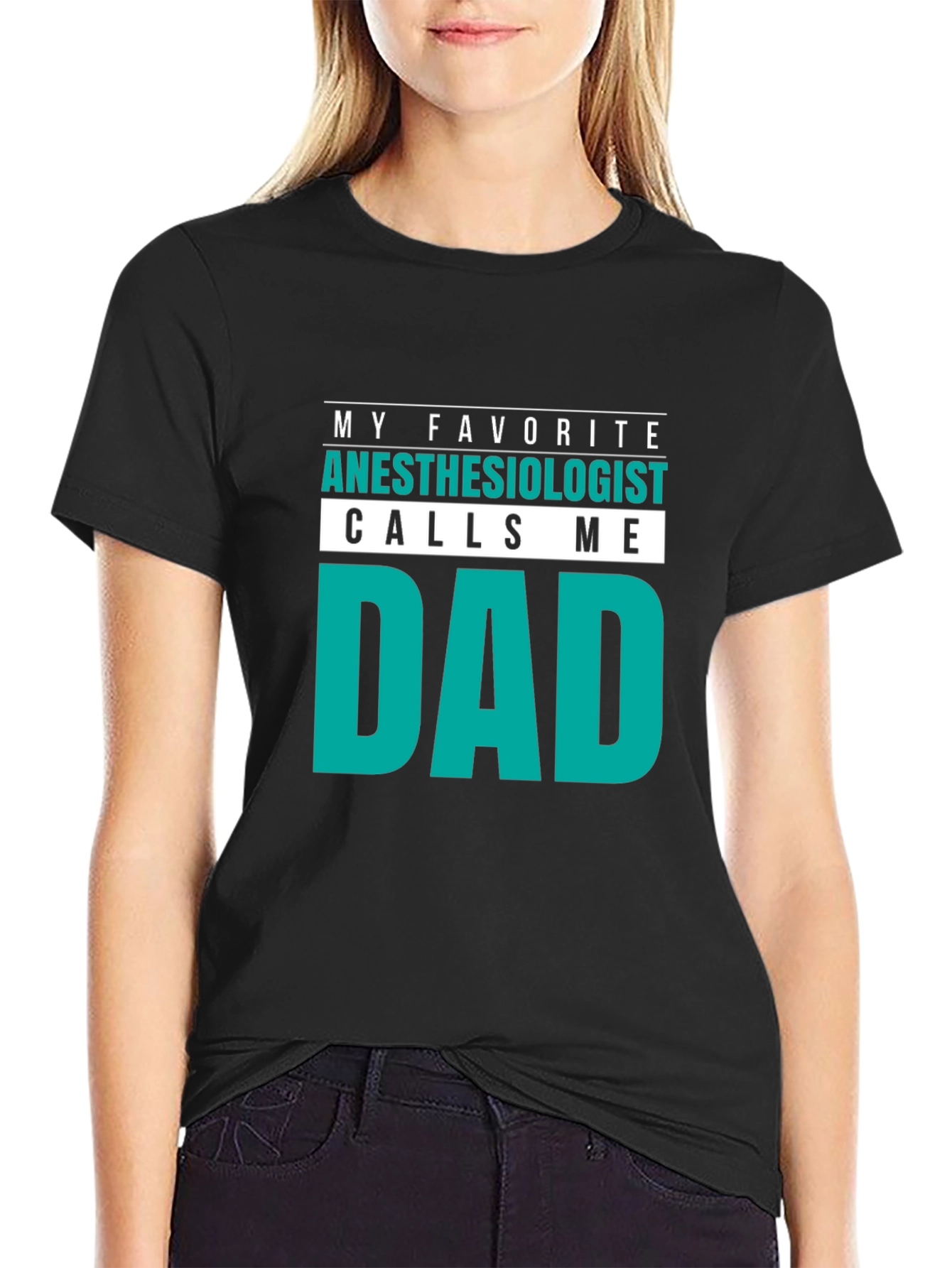 Anesthesiologist Dad T-Shirt - Cool Fathers Day Gift