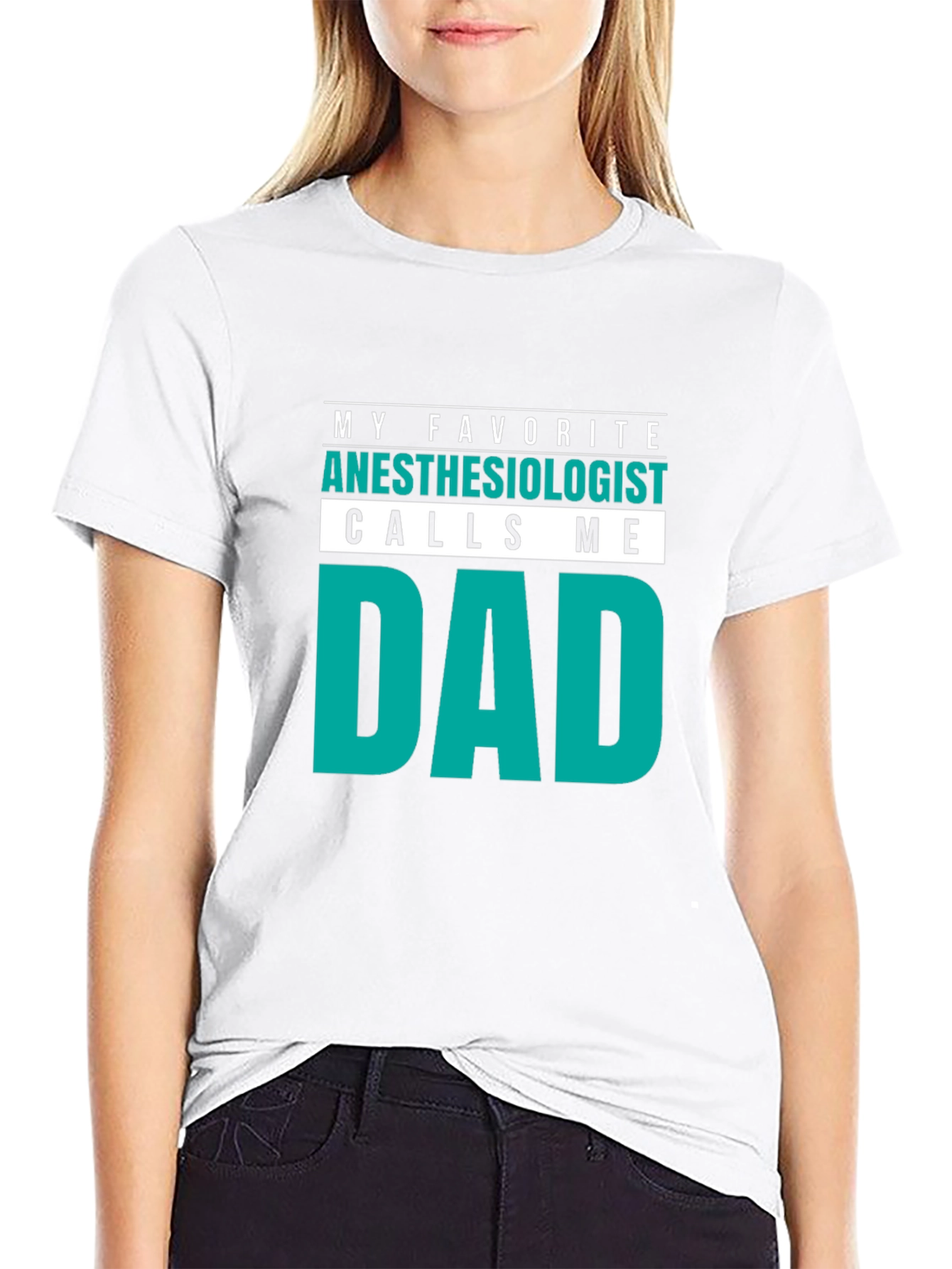 Anesthesiologist Dad T-Shirt - Cool Fathers Day Gift