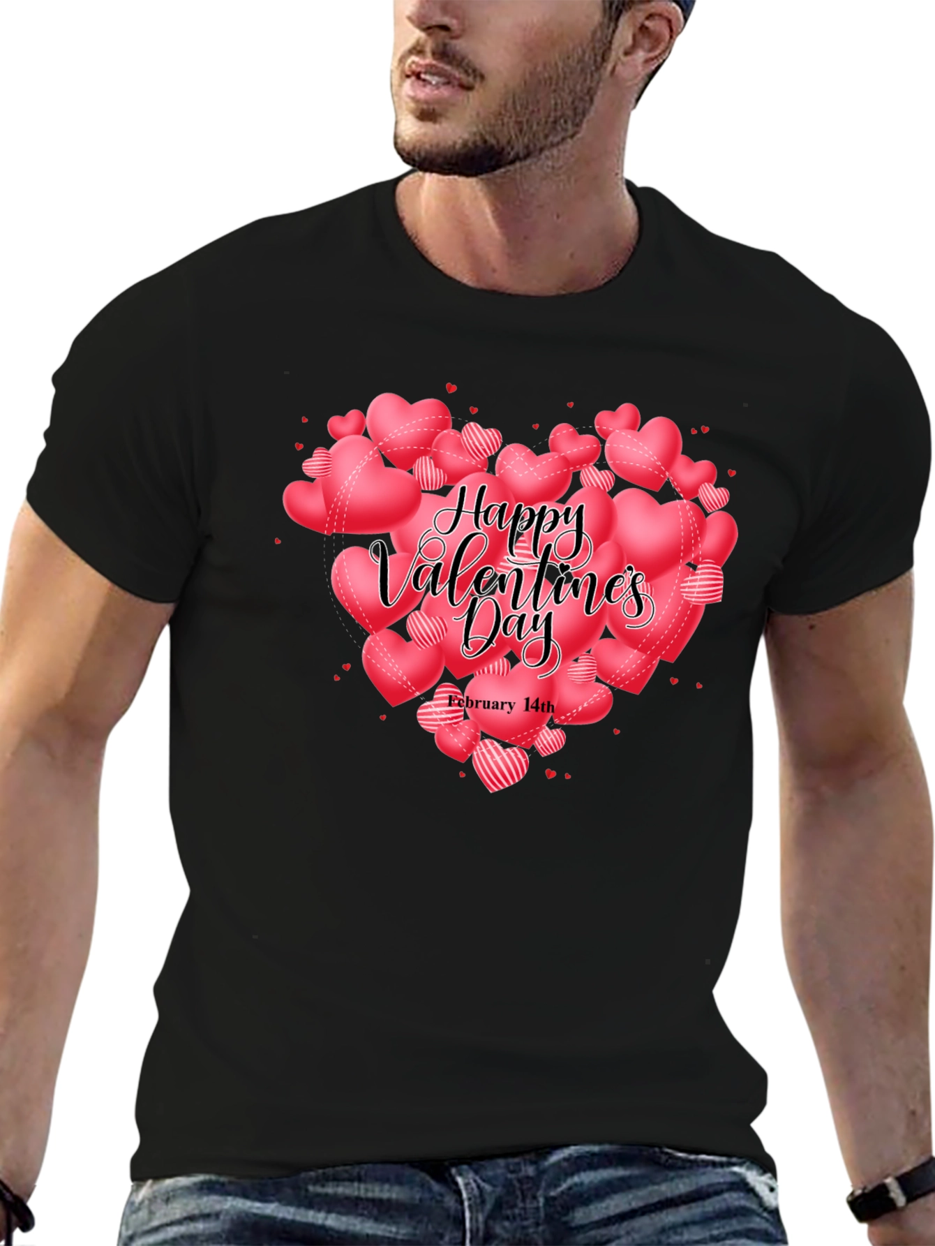 Happy Valentines Day Heart T-Shirt