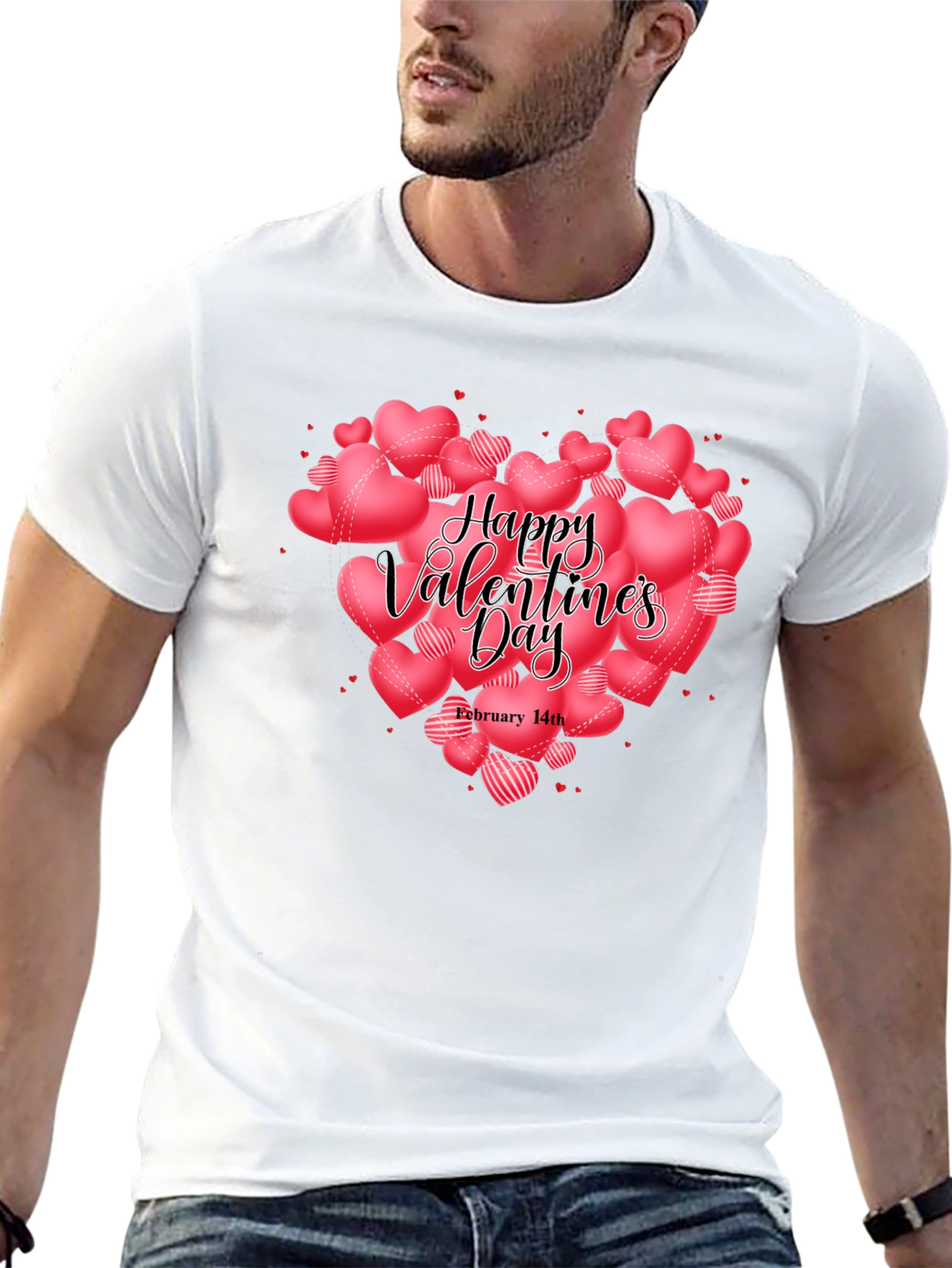 Happy Valentines Day Heart T-Shirt