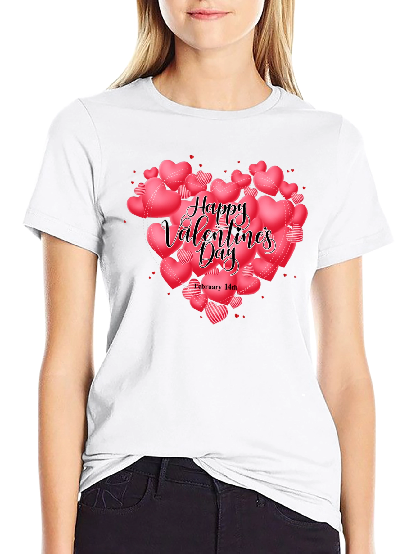 Happy Valentines Day Heart T-Shirt