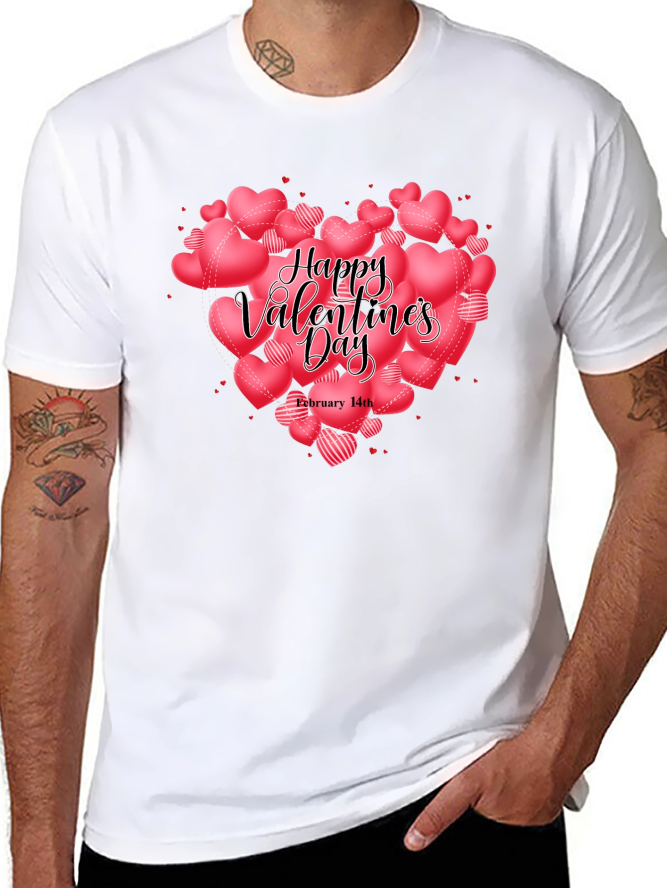 Happy Valentines Day Heart T-Shirt