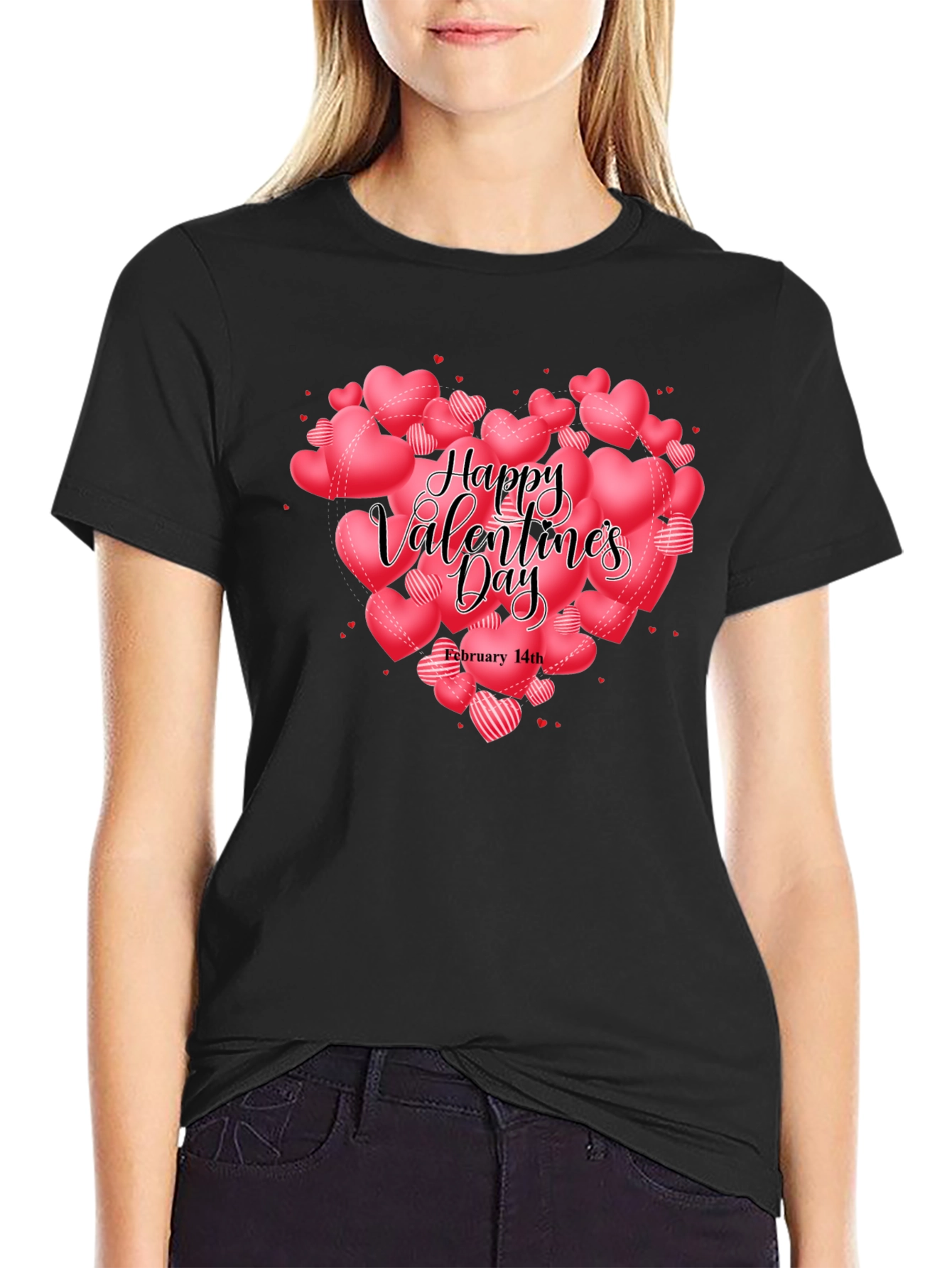 Happy Valentines Day Heart T-Shirt
