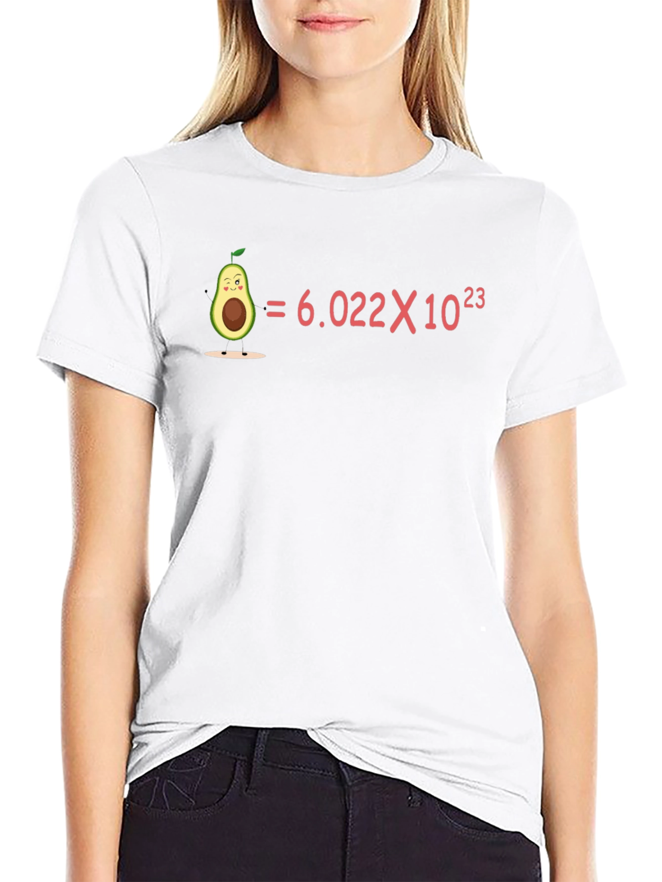 Avogadros Number Avocado Humor T-Shirt