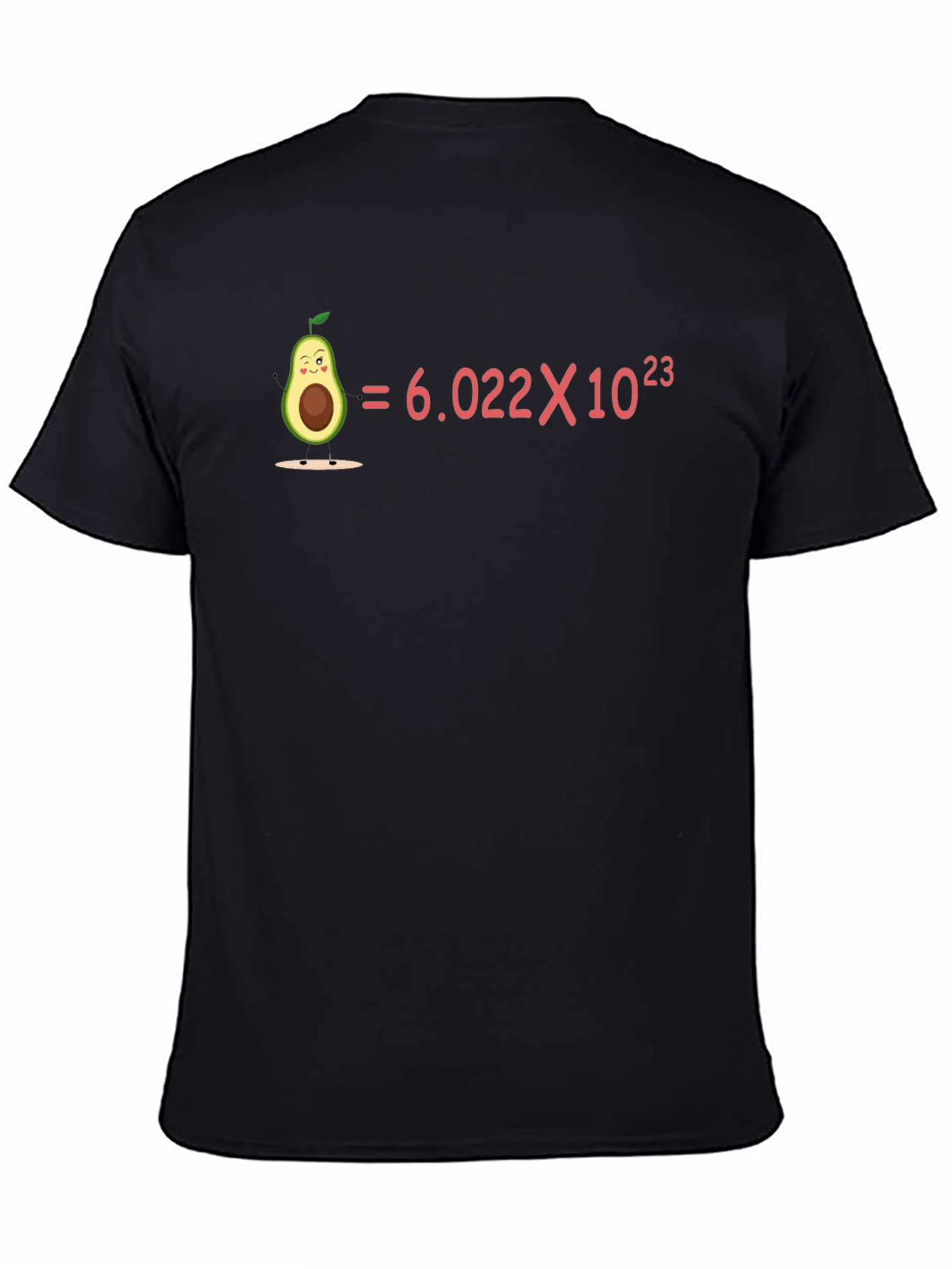 Avogadros Number Avocado Humor T-Shirt