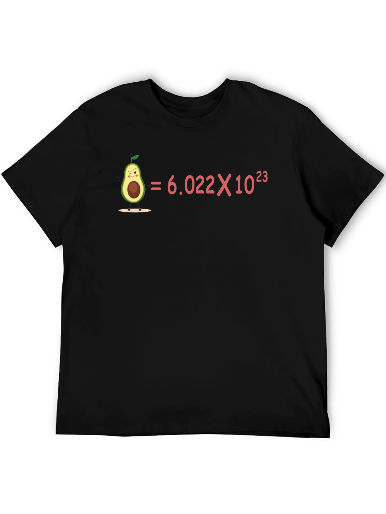 Avogadros Number Avocado Humor T-Shirt
