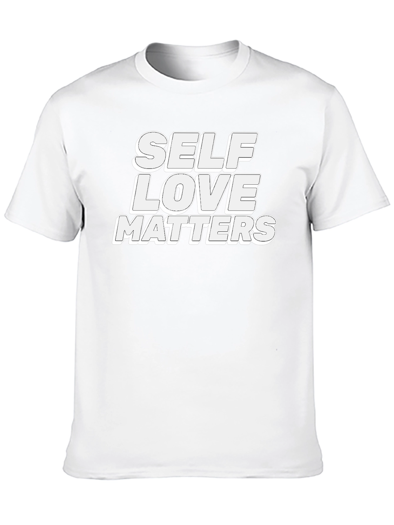 Self Love Matters Graphic Tee - Black Unisex T-Shirt