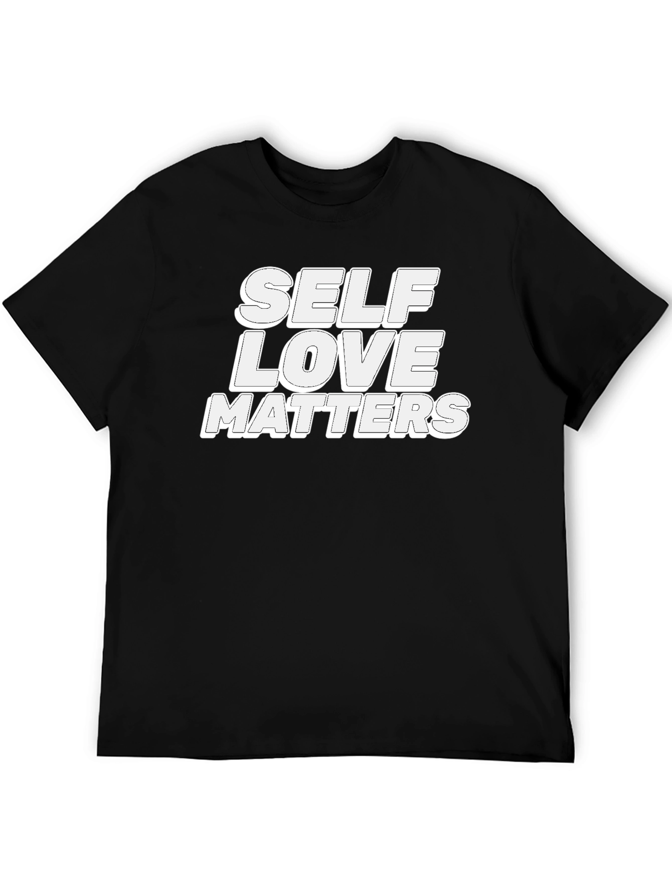 Self Love Matters Graphic Tee - Black Unisex T-Shirt