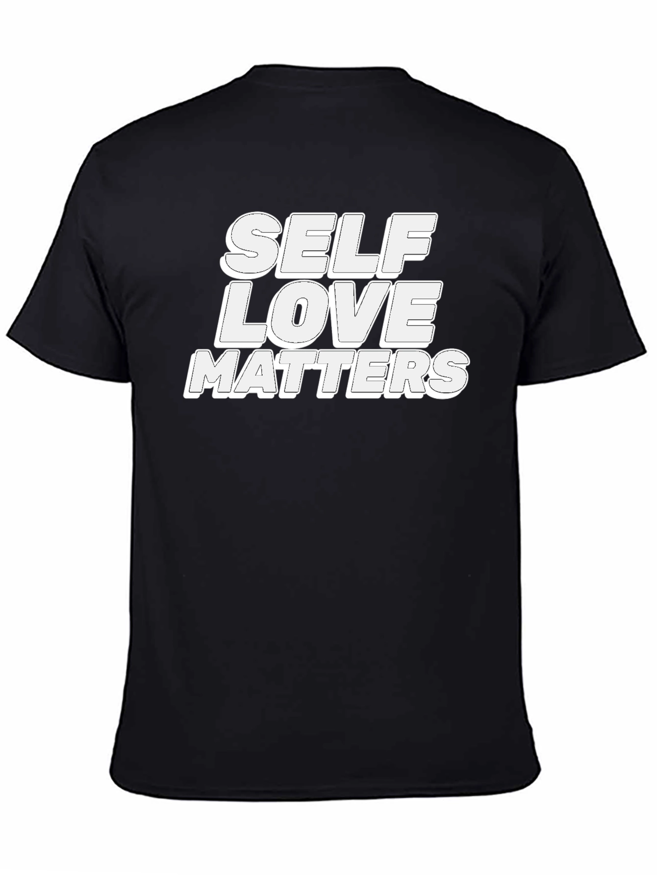 Self Love Matters Graphic Tee - Black Unisex T-Shirt