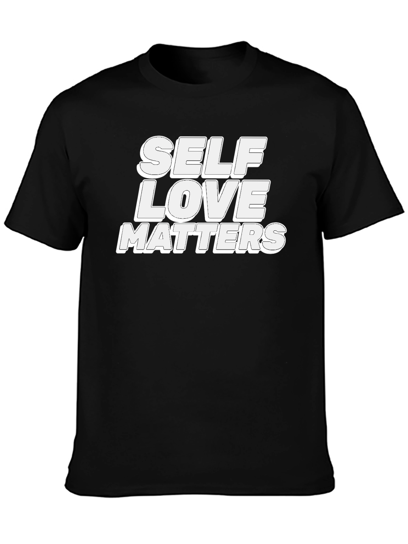 Self Love Matters Graphic Tee - Black Unisex T-Shirt