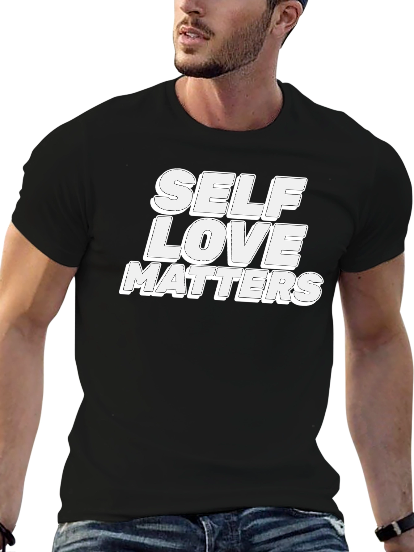 Self Love Matters Graphic Tee - Black Unisex T-Shirt