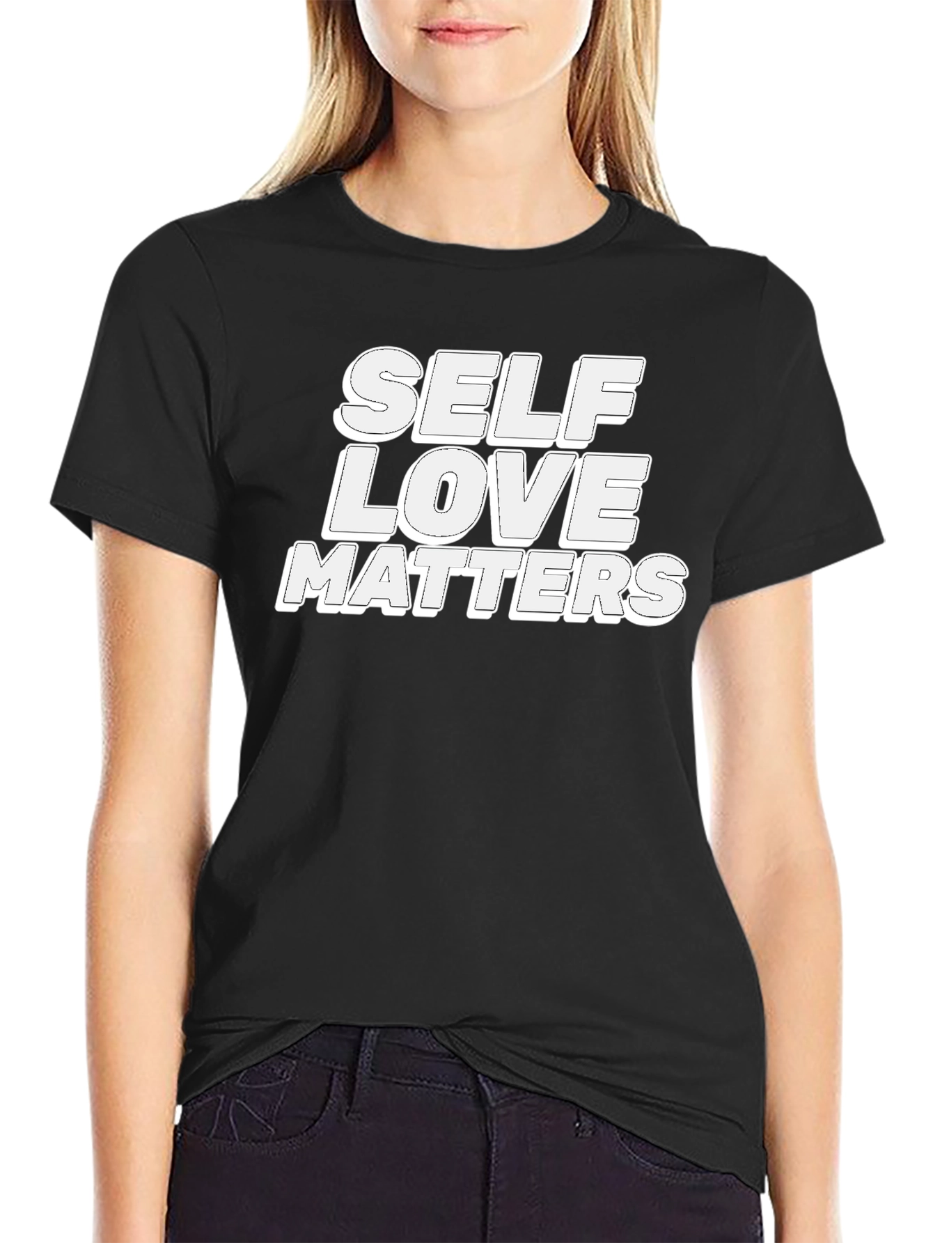 Self Love Matters Graphic Tee - Black Unisex T-Shirt